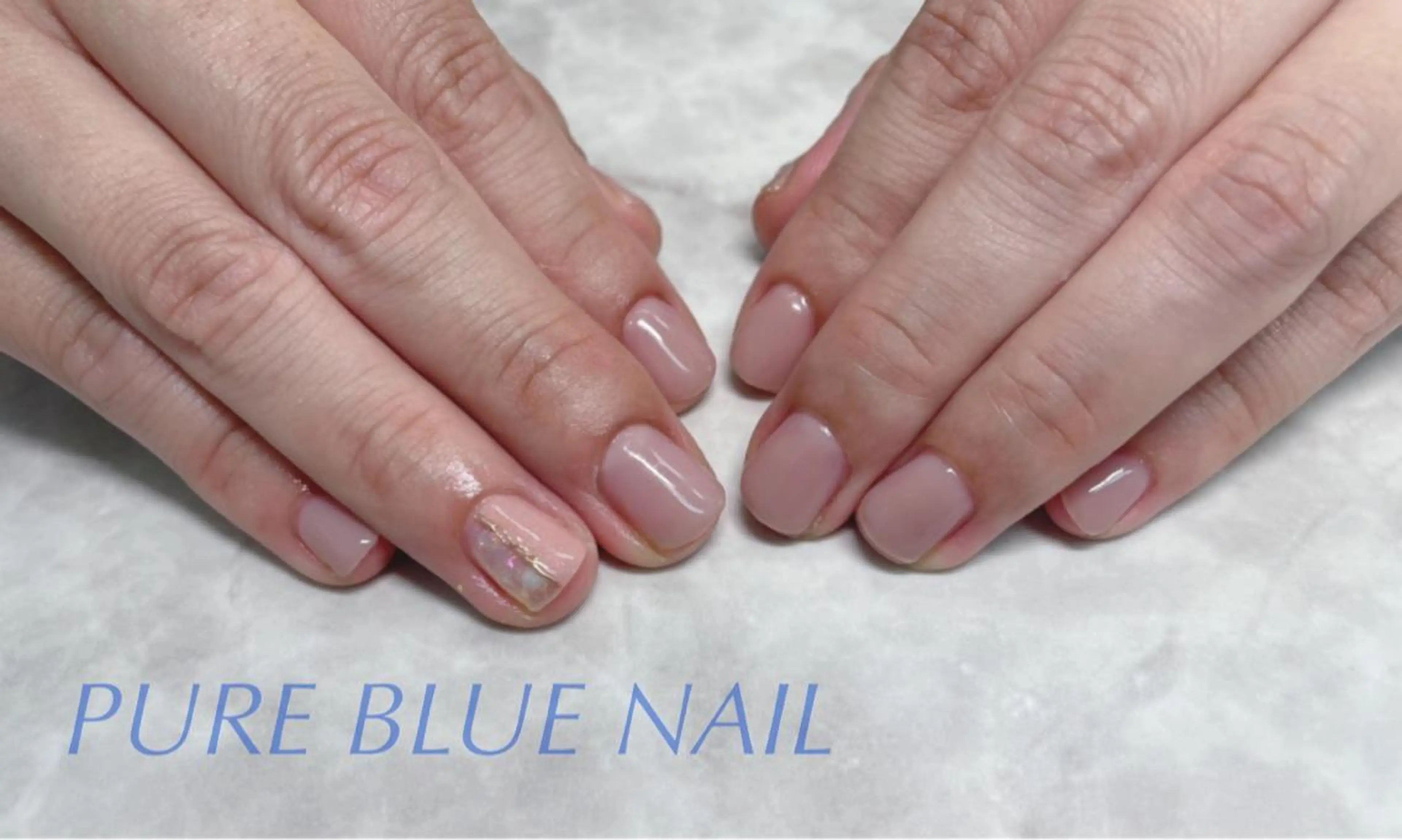ネイル PURE BLUE NAILのネイルデザイン
