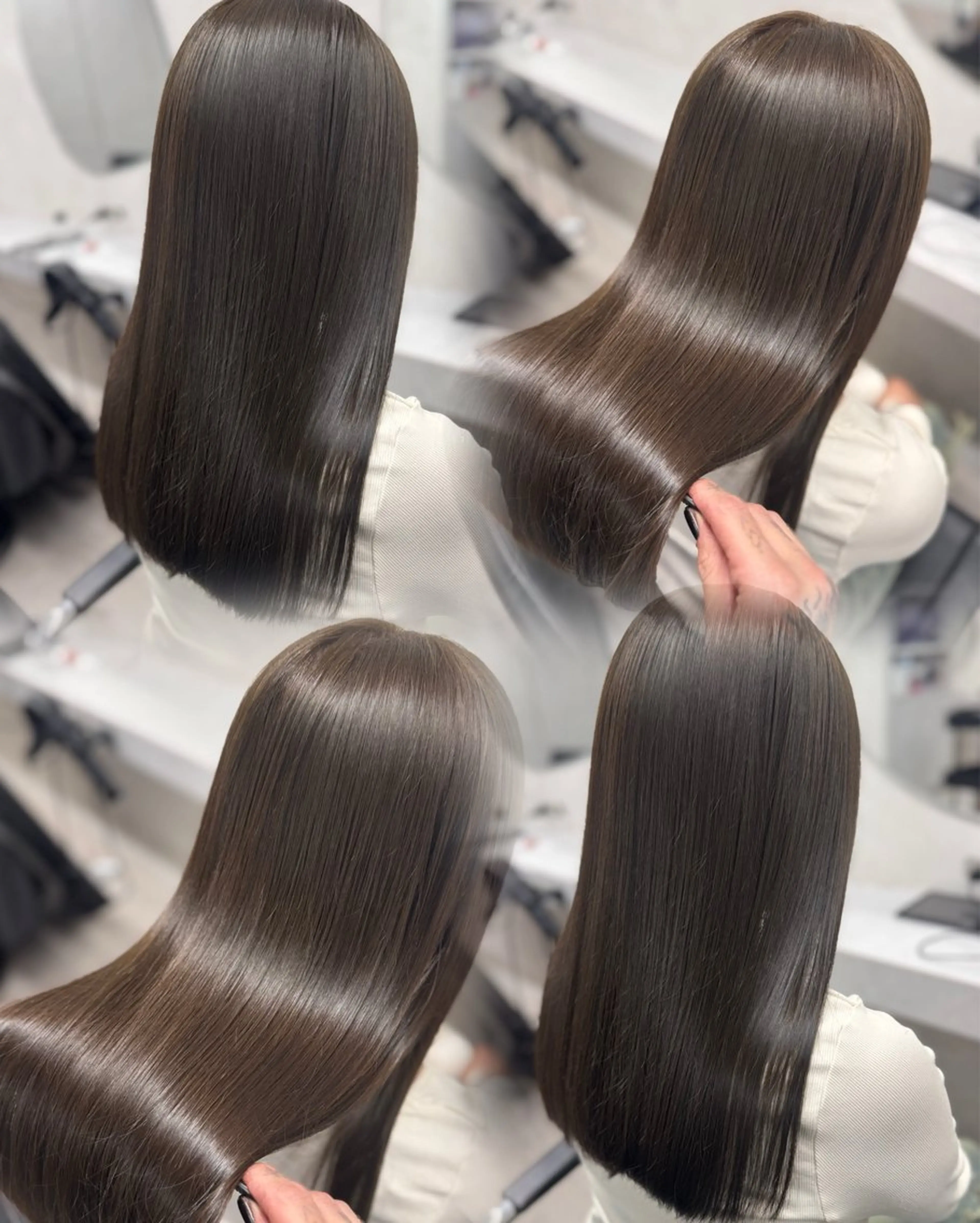 ロング ヘアカラー 艶髪、美髪 カラー🕊️SOMAのヘアスタイル