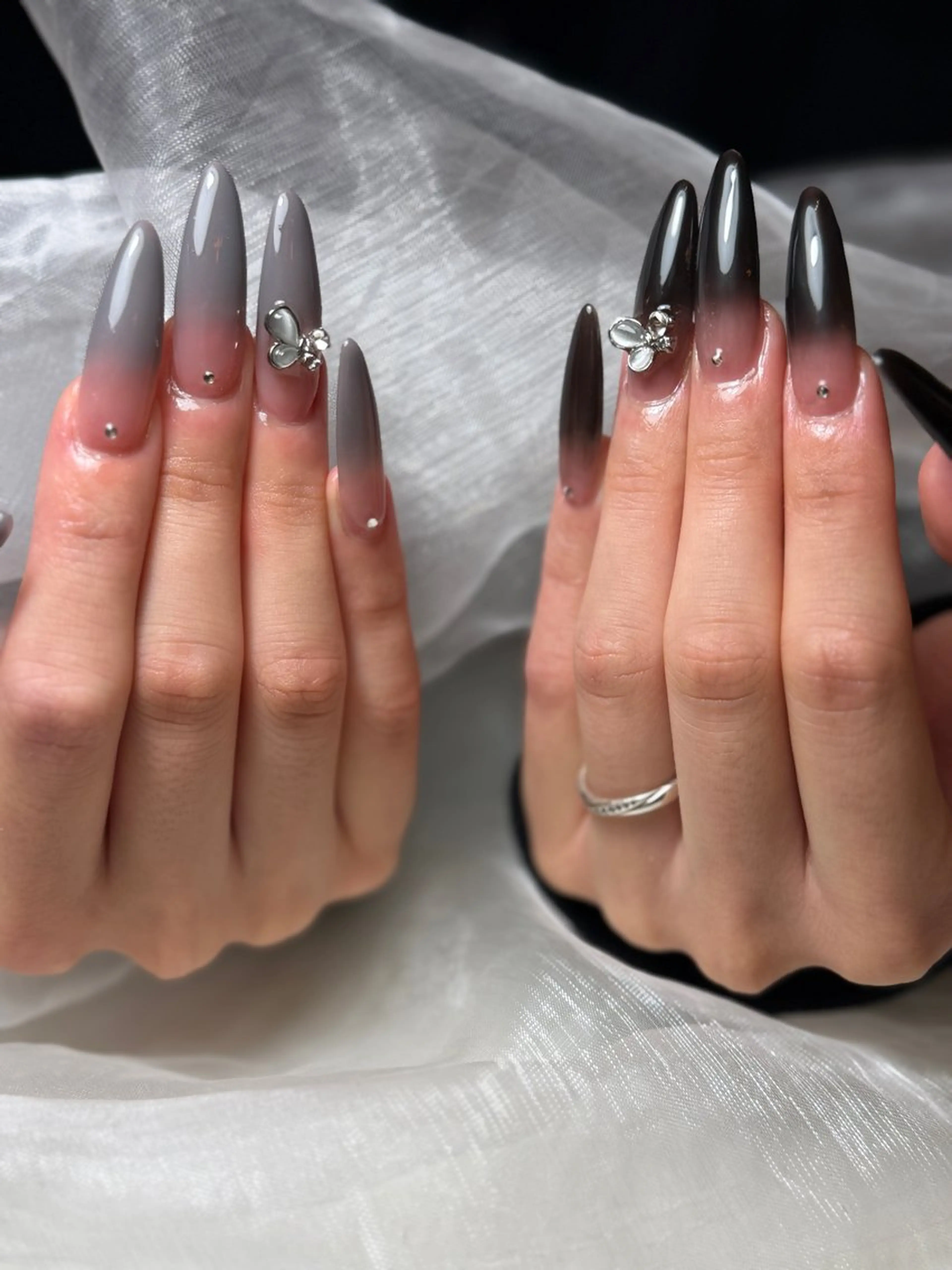 ネイル グラデーション ロングネイル スーパーロングネイル ハンドネイル Nail Salon Anのネイルデザイン