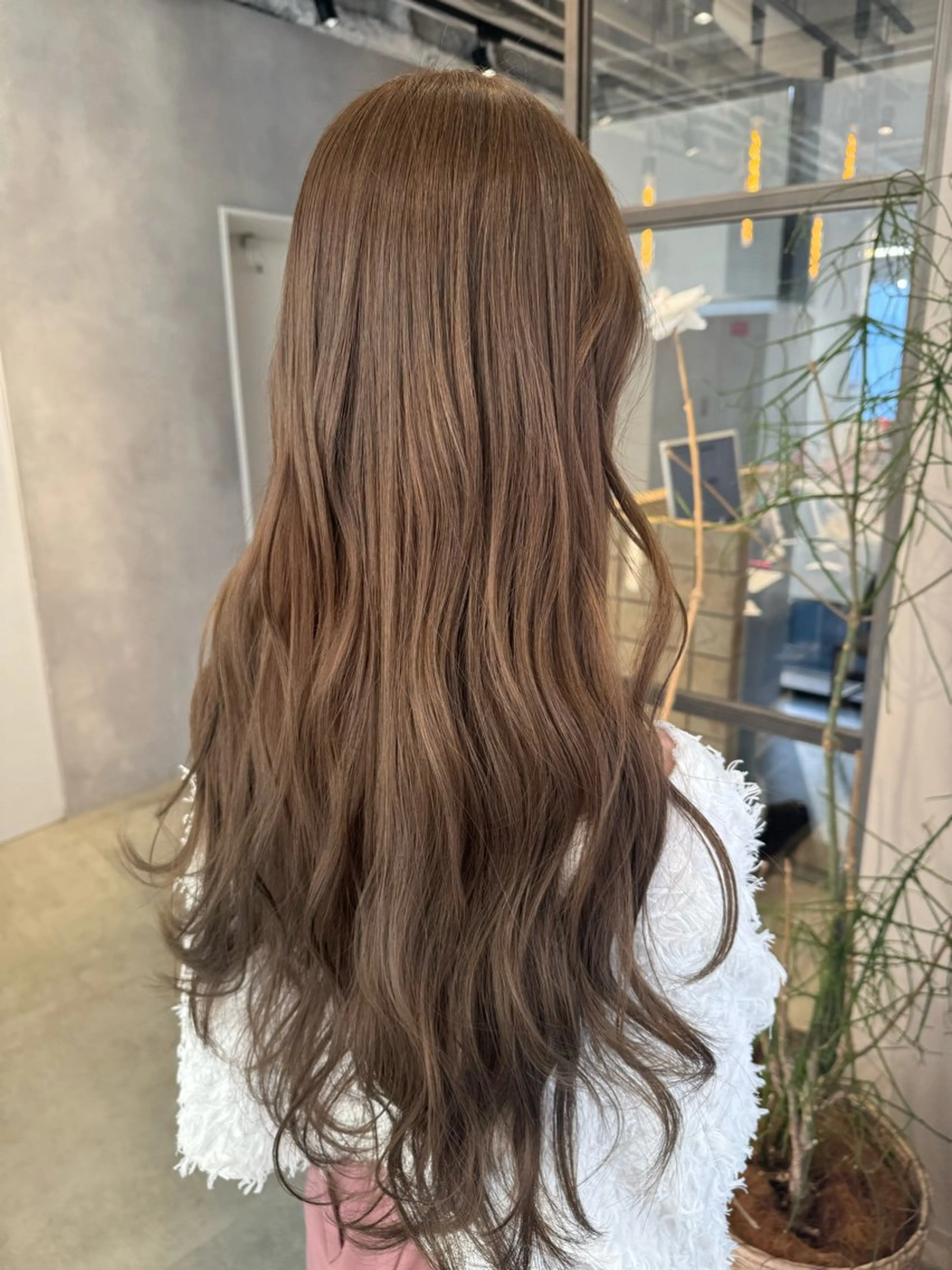 カラー ブリーチ ダブルカラー イルミナカラー ブリーチなしカラー カット ヘアカラー トリートメント 透明感カラー✨艶髪 制作🌱山根あゆみのヘアスタイル