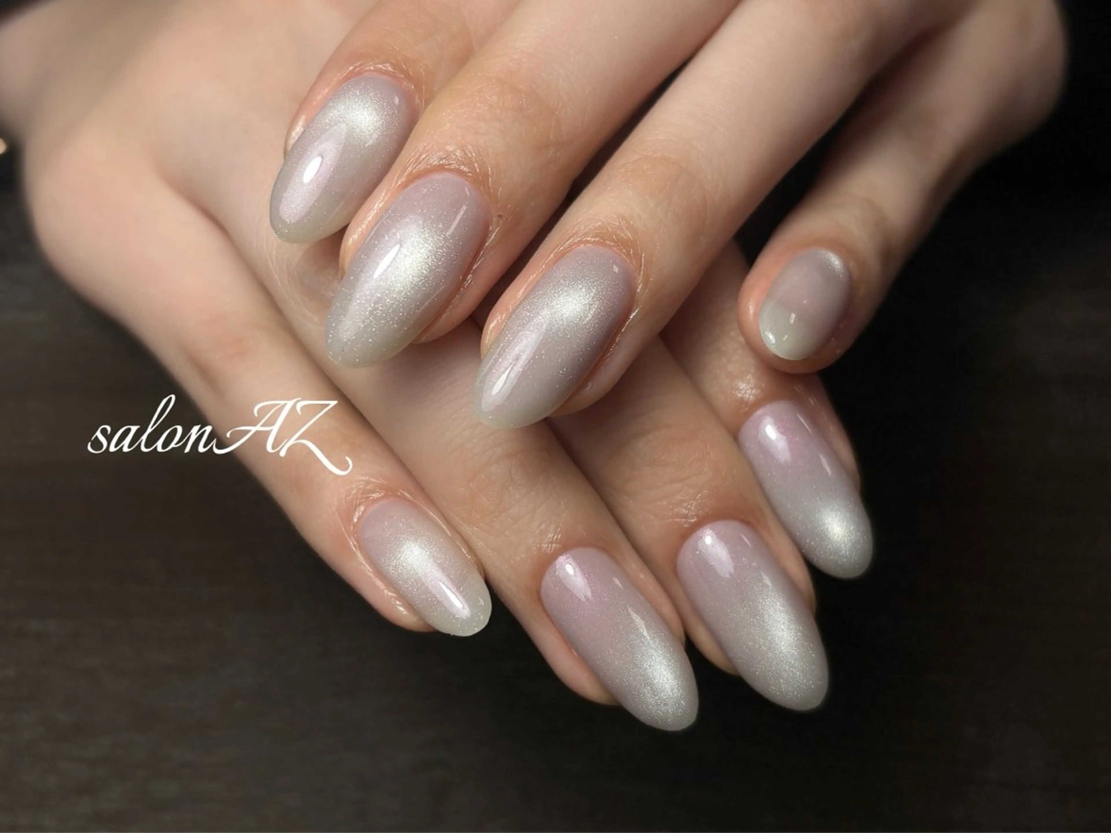 ネイル アートネイル 長さ出し フットネイル フレンチネイル ジェルネイル ハンドネイル salon AZのネイルデザイン