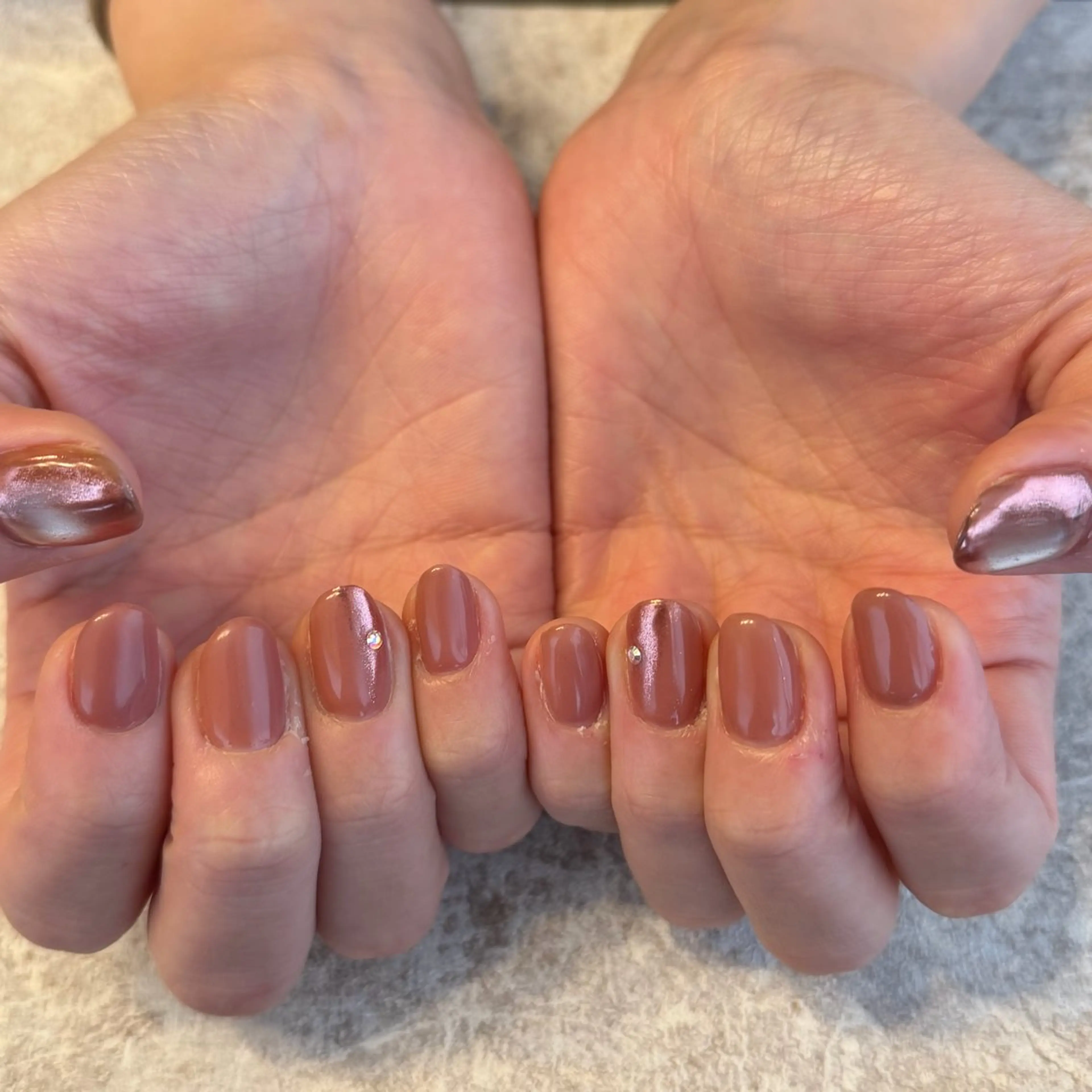 ネイル 自由が丘サロン あやめ💅のネイルデザイン