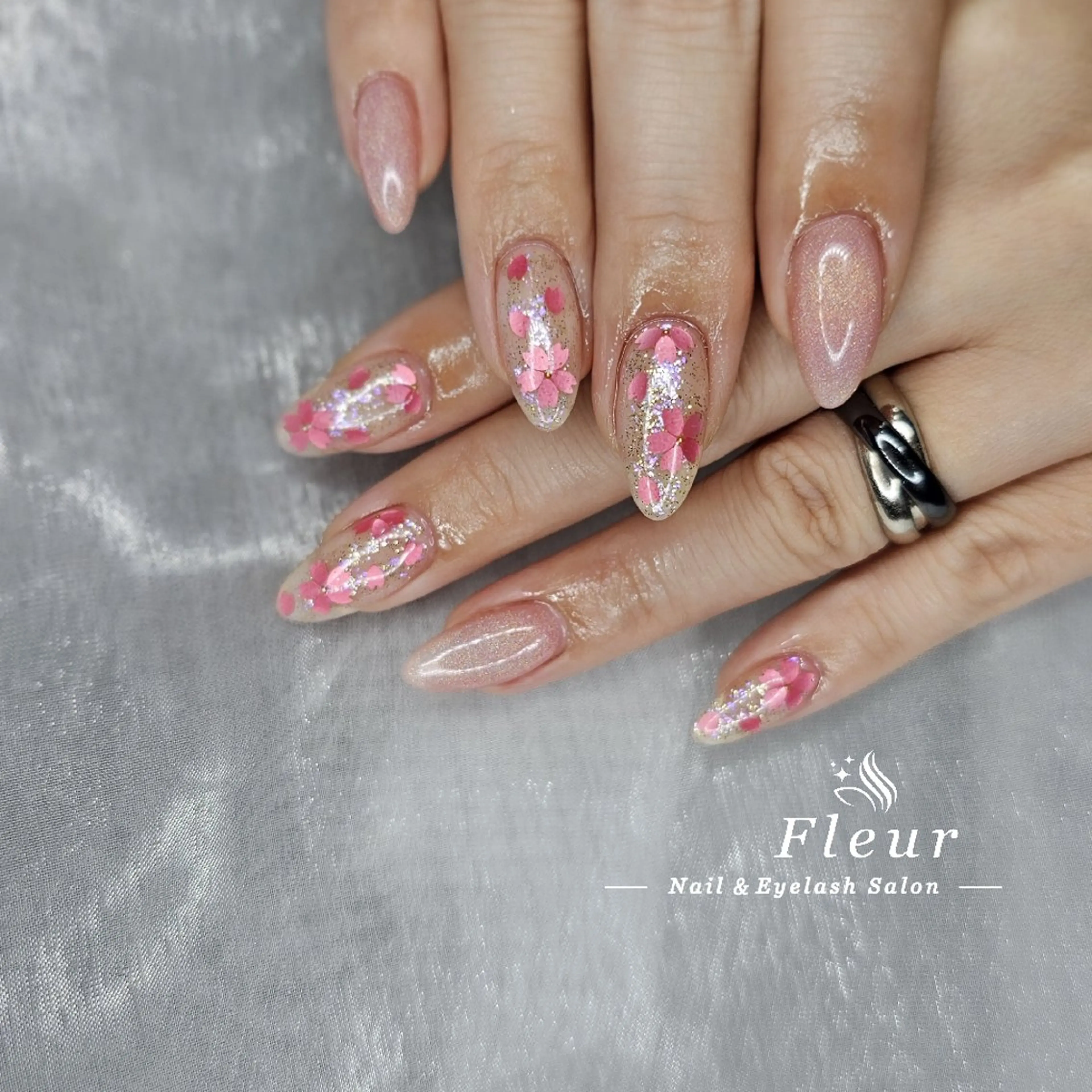ネイル nail&eye ♡Fleur♡のネイルデザイン