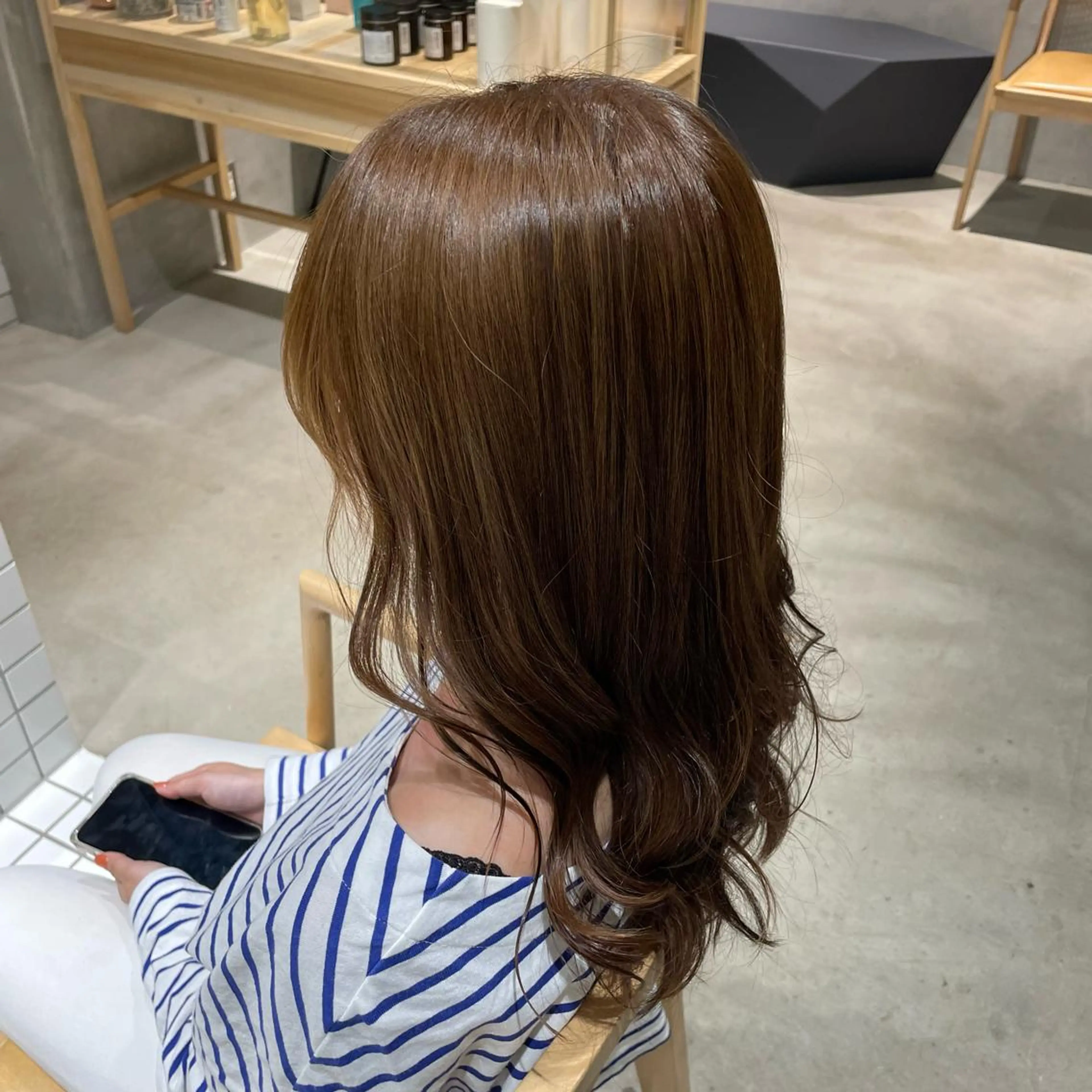 カラー 柳川 ことねのヘアスタイル