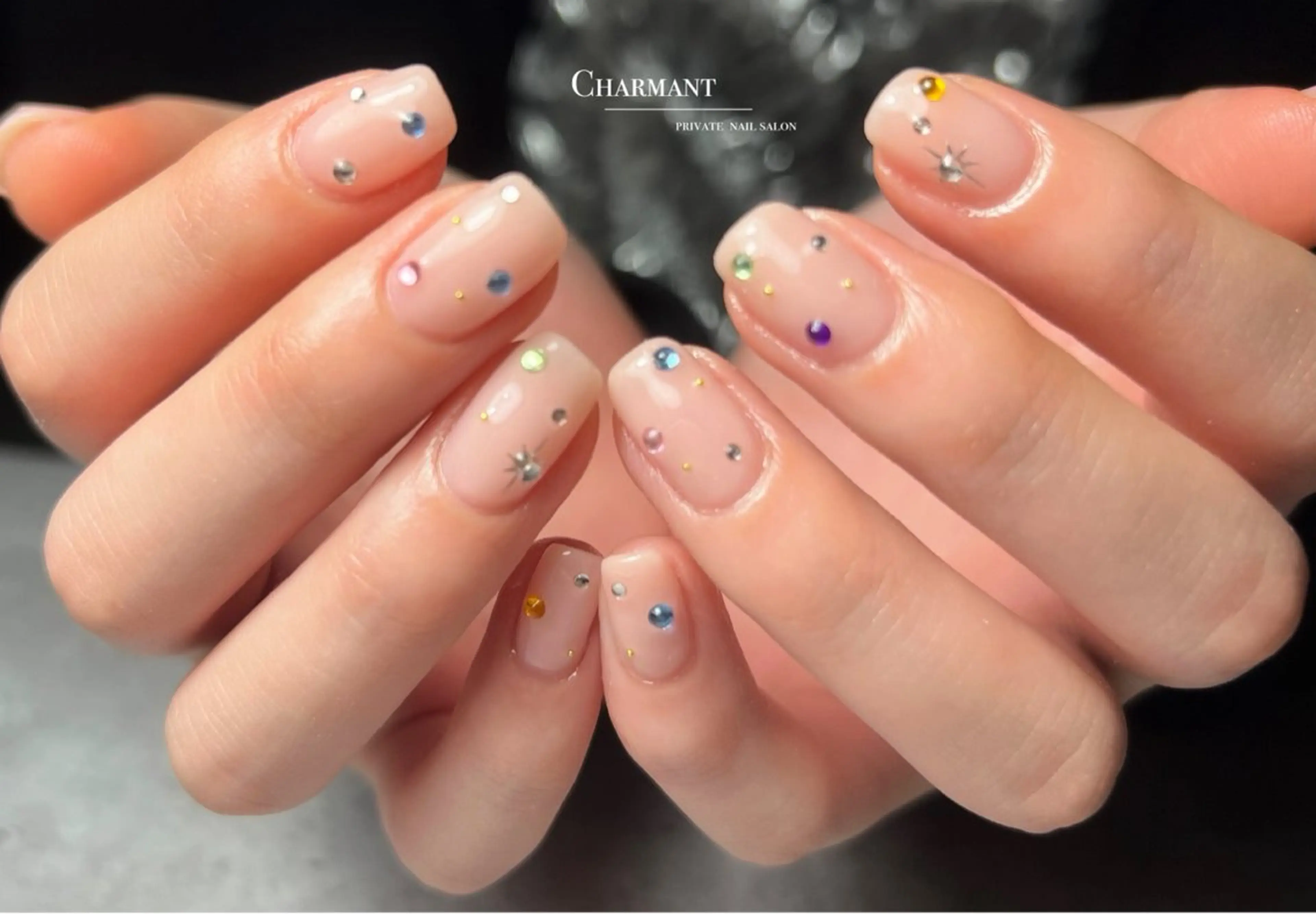 ネイル ハンドネイル Minako 【Charmant】のネイルデザイン