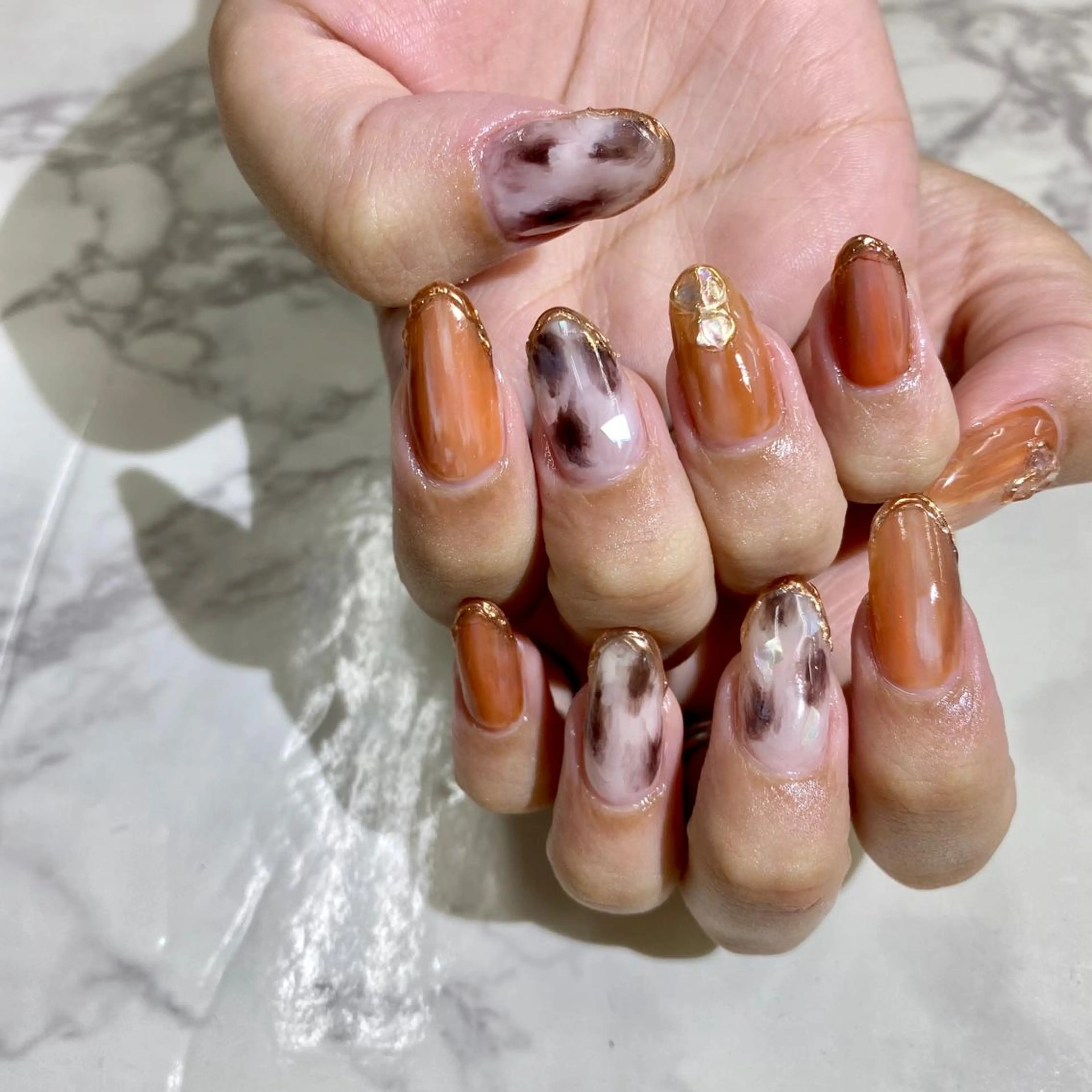 ネイル ハンドネイル reco nail所属・池田 美穂のネイルデザイン