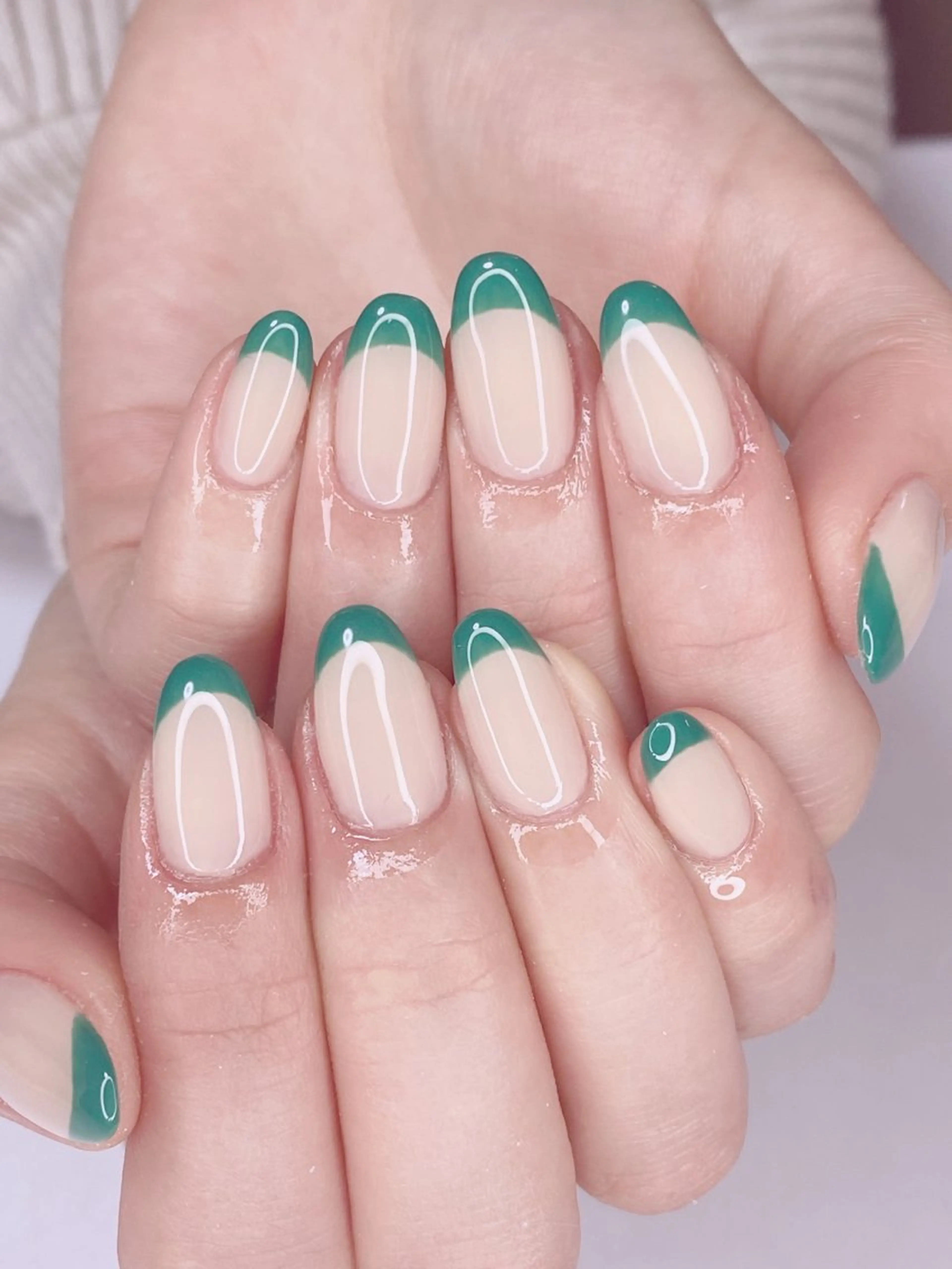 ネイル アートネイル オーロラネイル 桜ネイル クリアネイル グラデーション Ｎail Ｓalon ertiのネイルデザイン