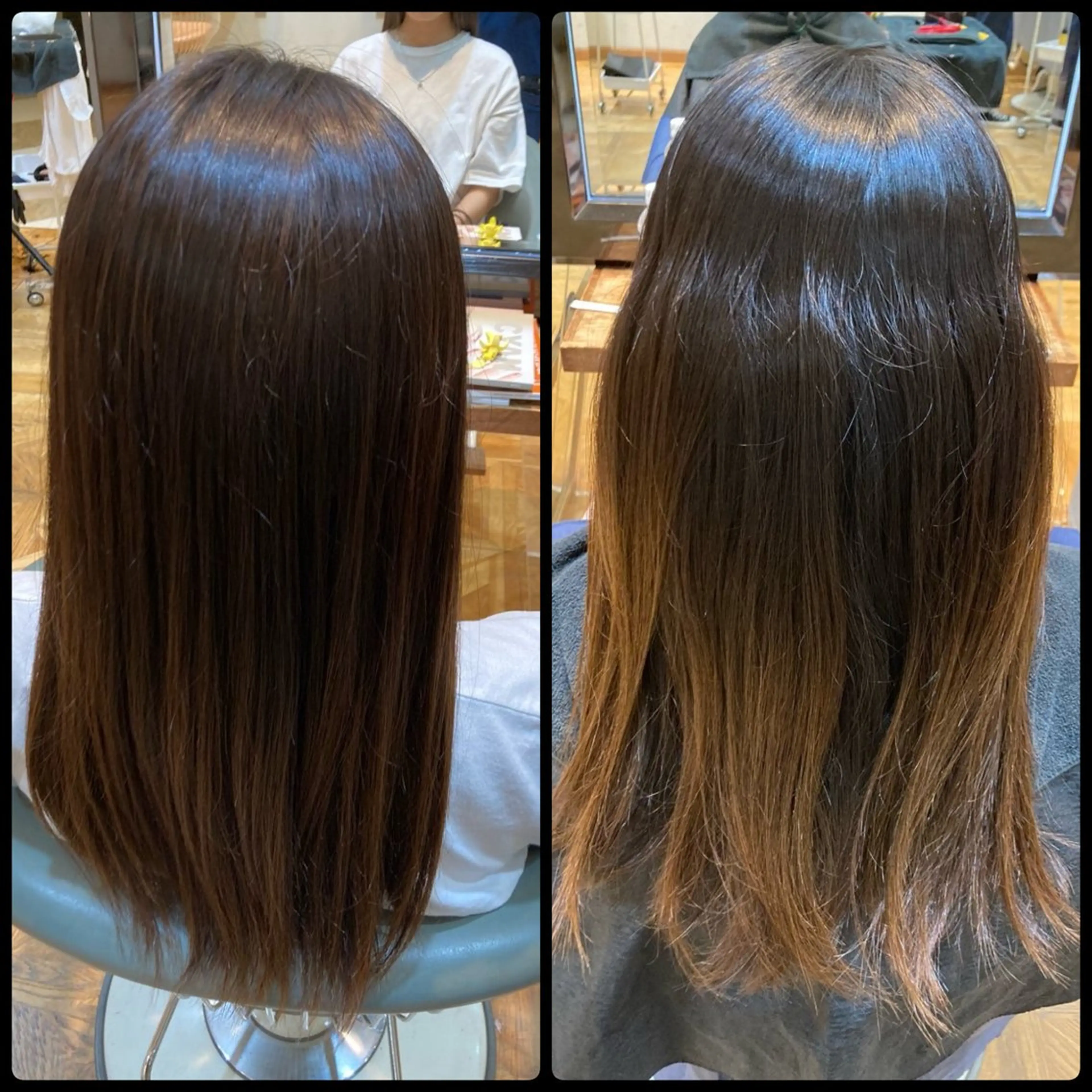 カラー ショートカット／ 明千（ミチ）のヘアスタイル