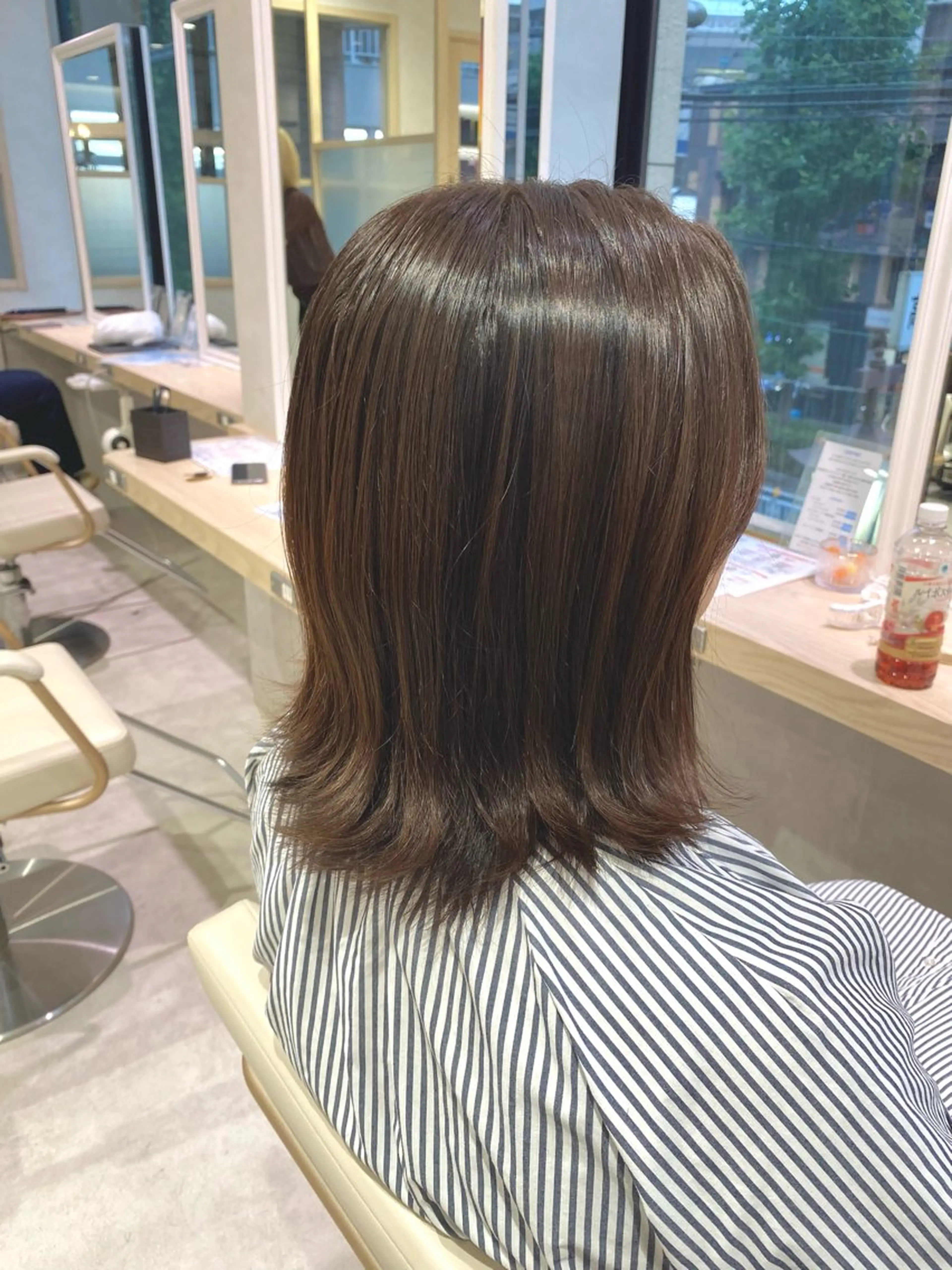 ミディアム カラー ベージュカラー オリーブベージュ カット ヘアカラー トリートメント 低ダメージ施術/ 🐮牛木 史裕🐮のヘアスタイル