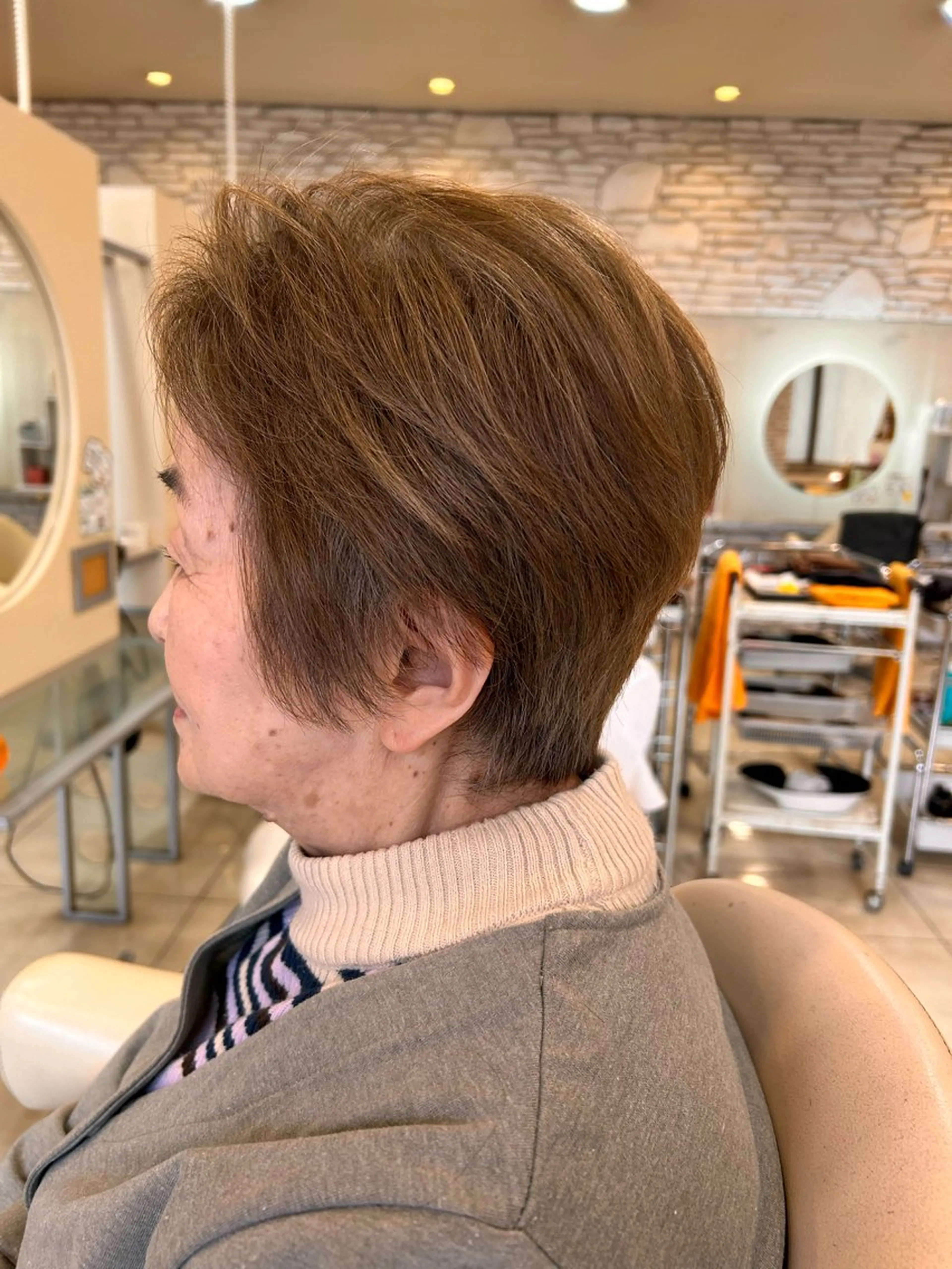 ショート ハンサムショート ショートヘア 井上 愛梨のヘアスタイル