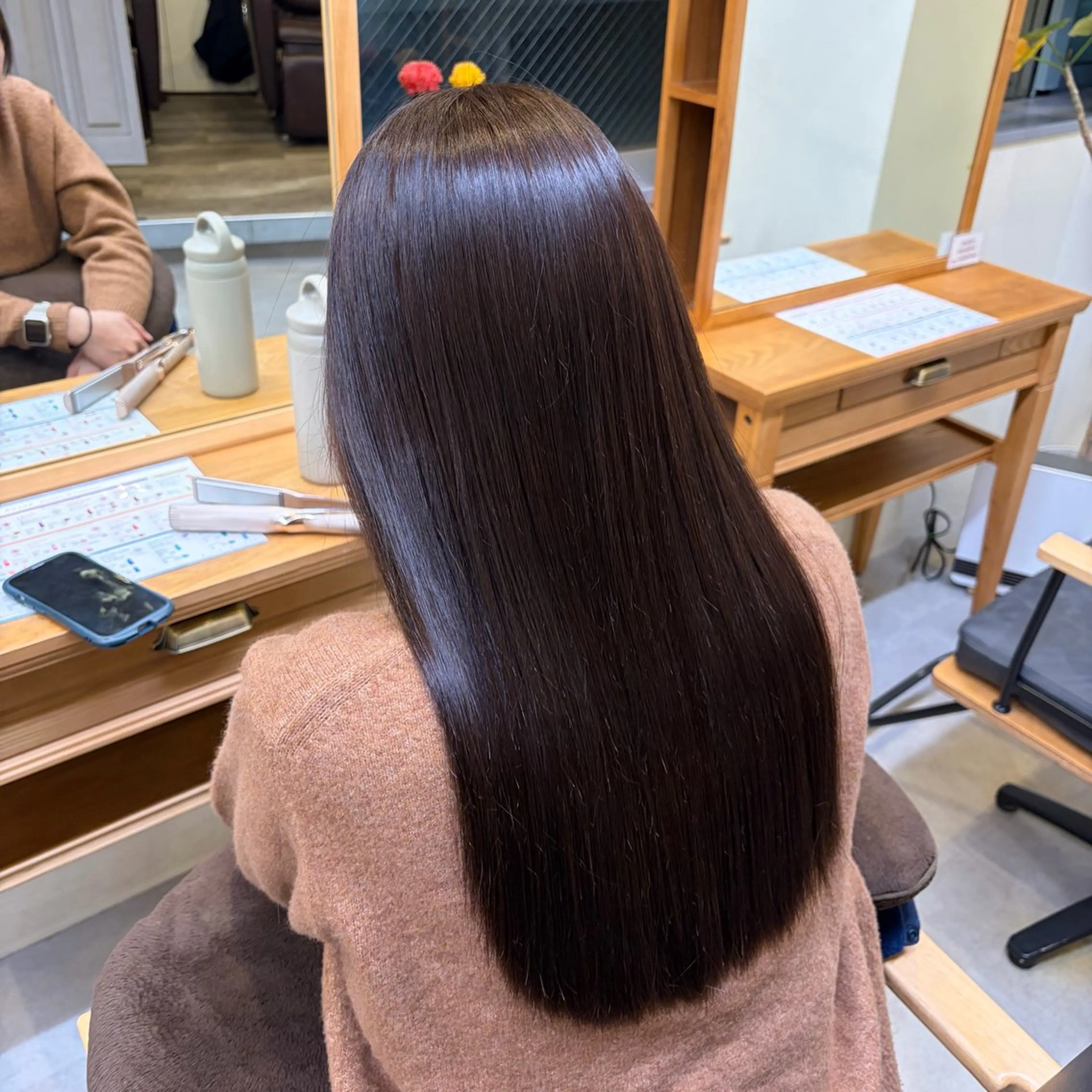 ロング ヘアカラー 村上 一葉のヘアスタイル