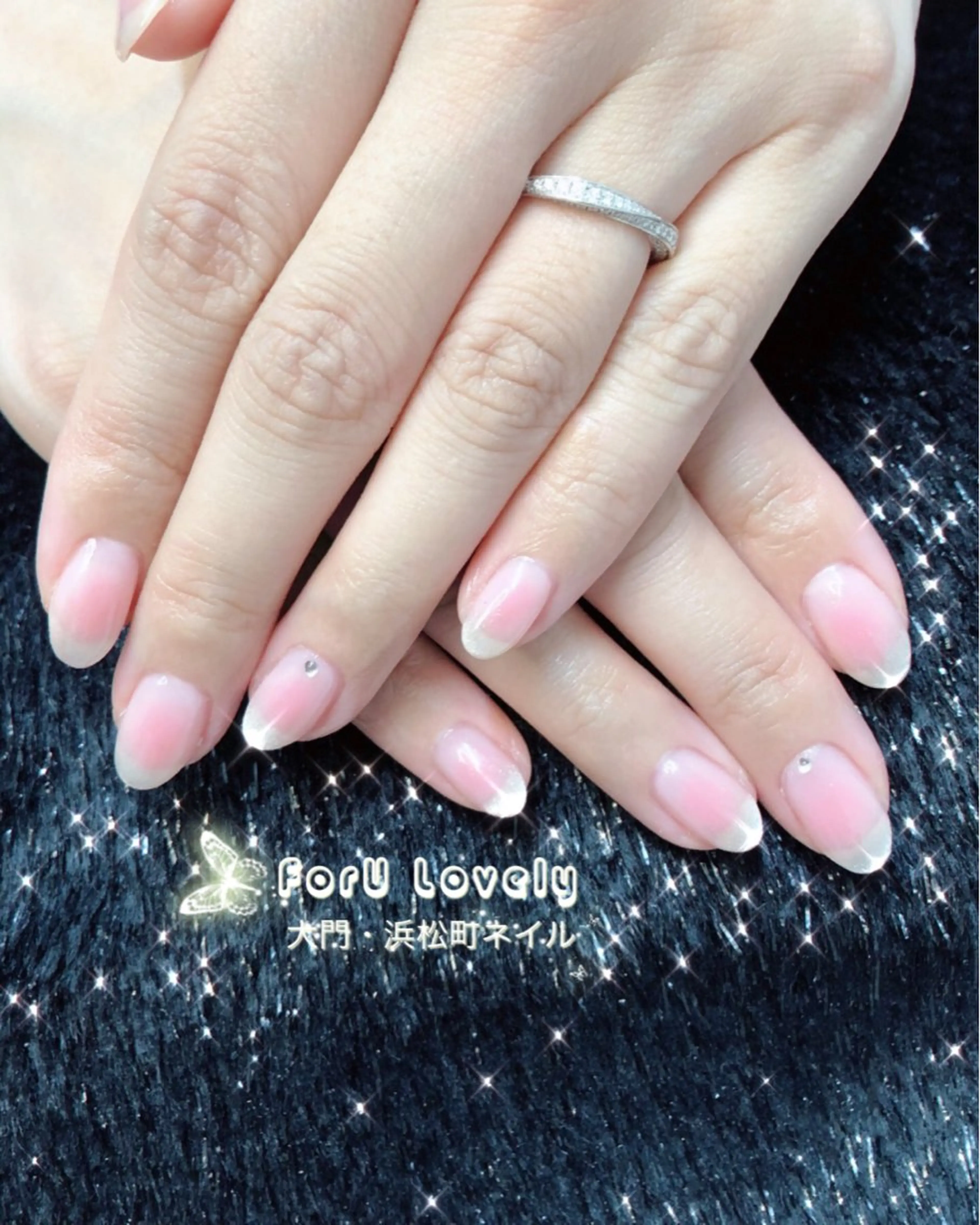 ネイル チークネイル フットネイル ジェルネイル ハート 韓国ネイル 大門浜松町 ネイルのネイルデザイン