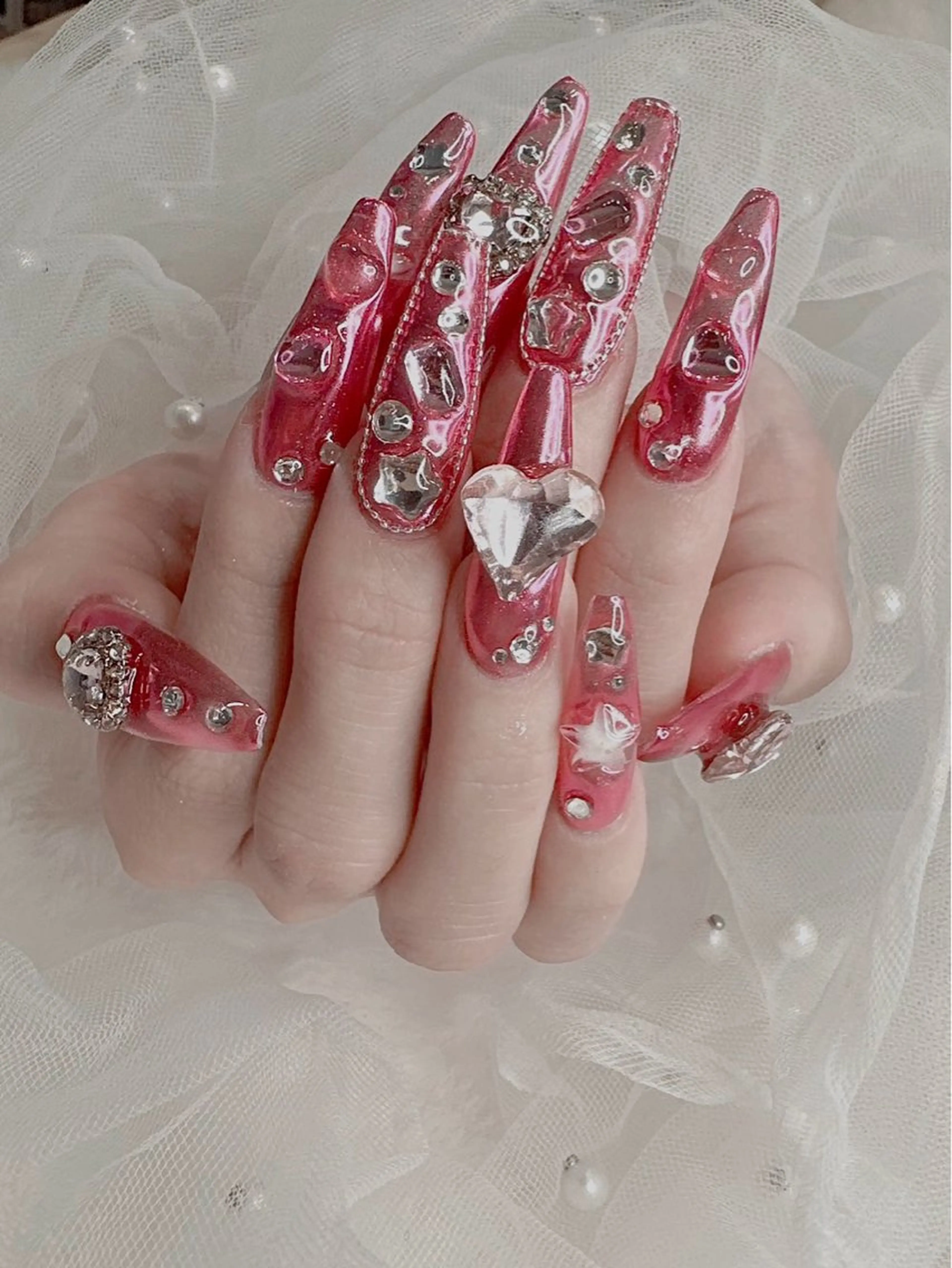 ネイル ハンドネイル 長さだし専門店 ROKANAILのネイルデザイン