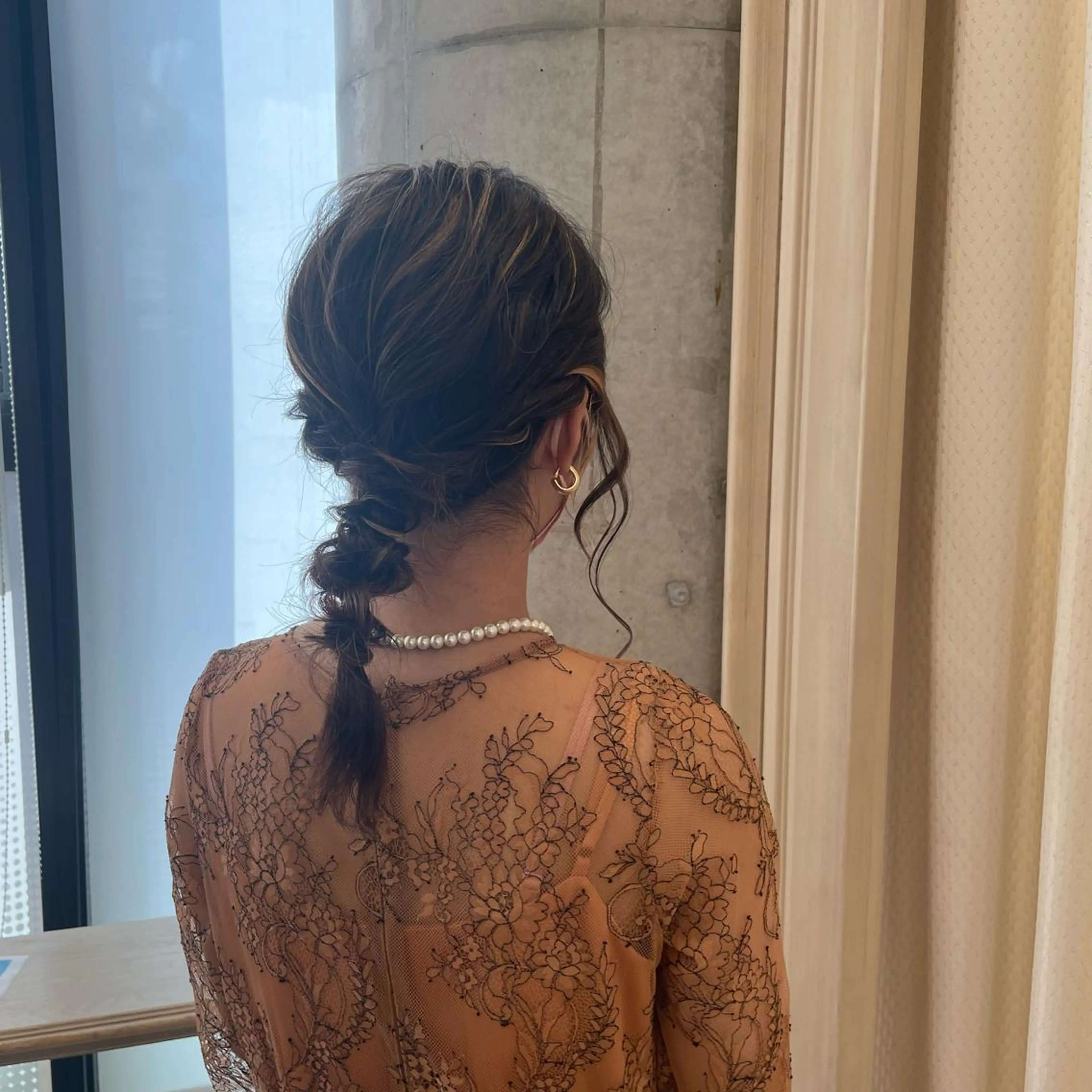 ヘアアレンジ ヘアセット 🍪ﾖｼｲﾊﾙﾈ🍪 ﾗﾍﾞﾝﾀﾞｰｶﾗｰのヘアスタイル