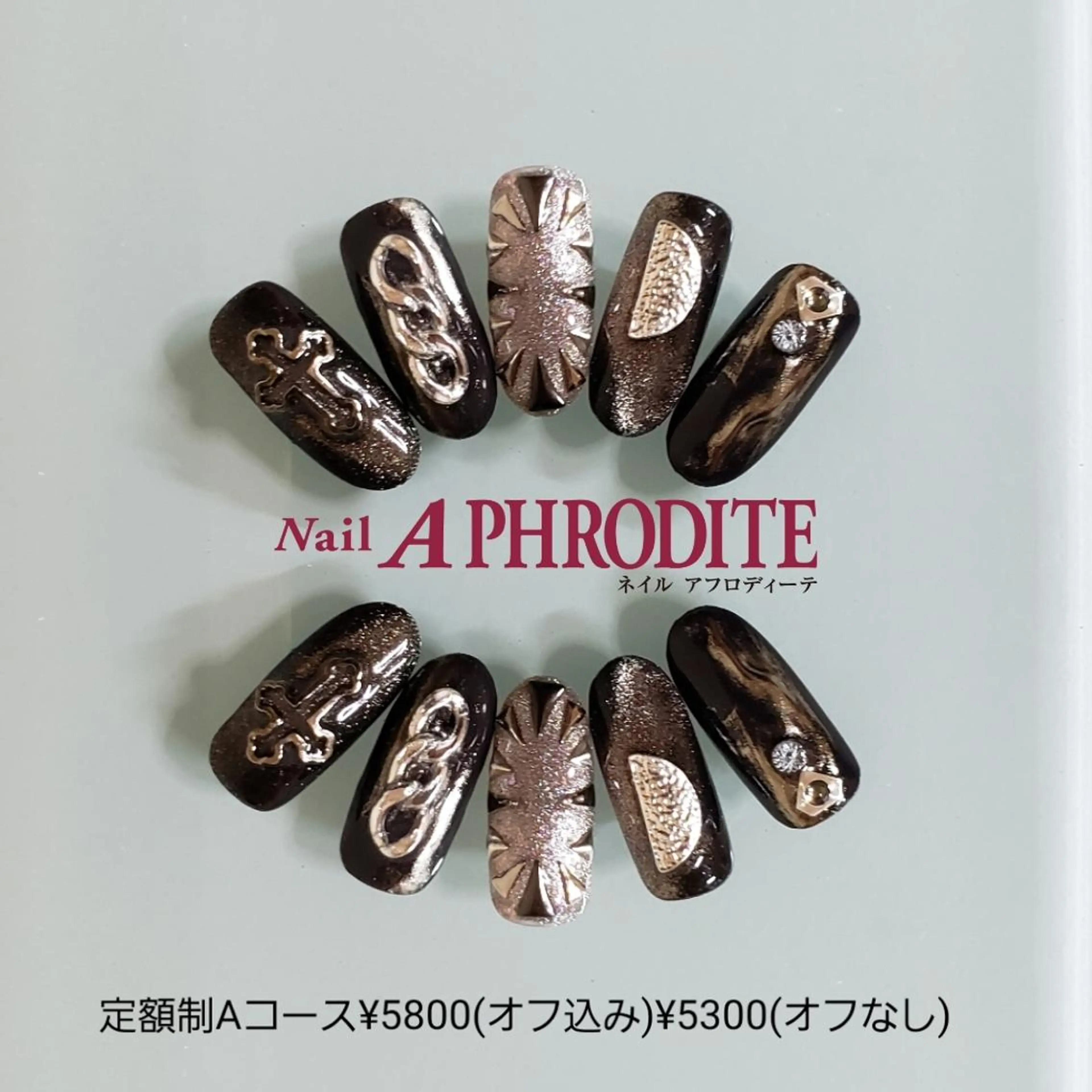 ネイル 持ち込み ニュアンスネイル ハンドネイル Nail Aphroditeのネイルデザイン