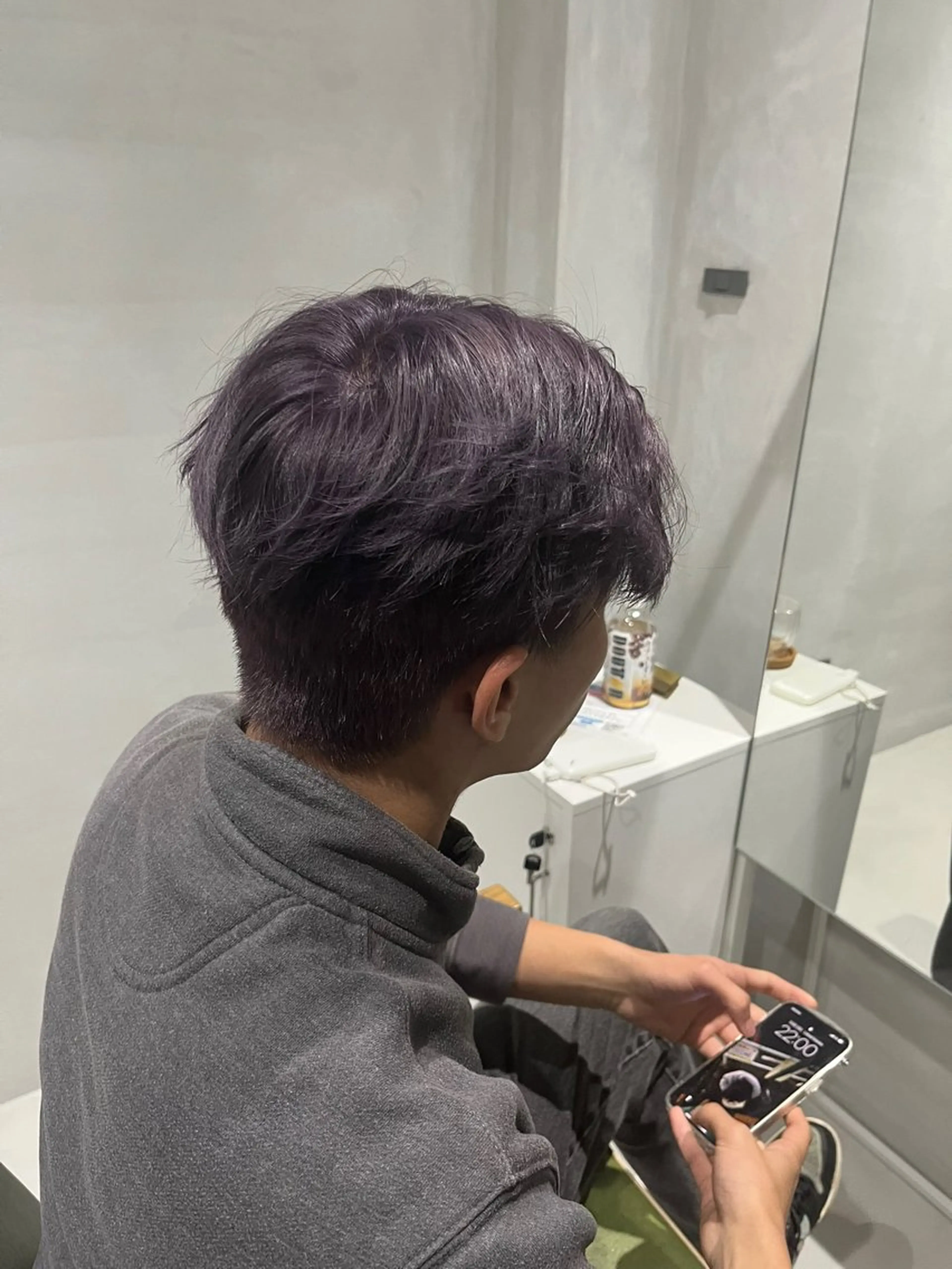 カラー ヘアカラー yuto /ブリーチ /艶カラー/縮毛矯正のヘアスタイル