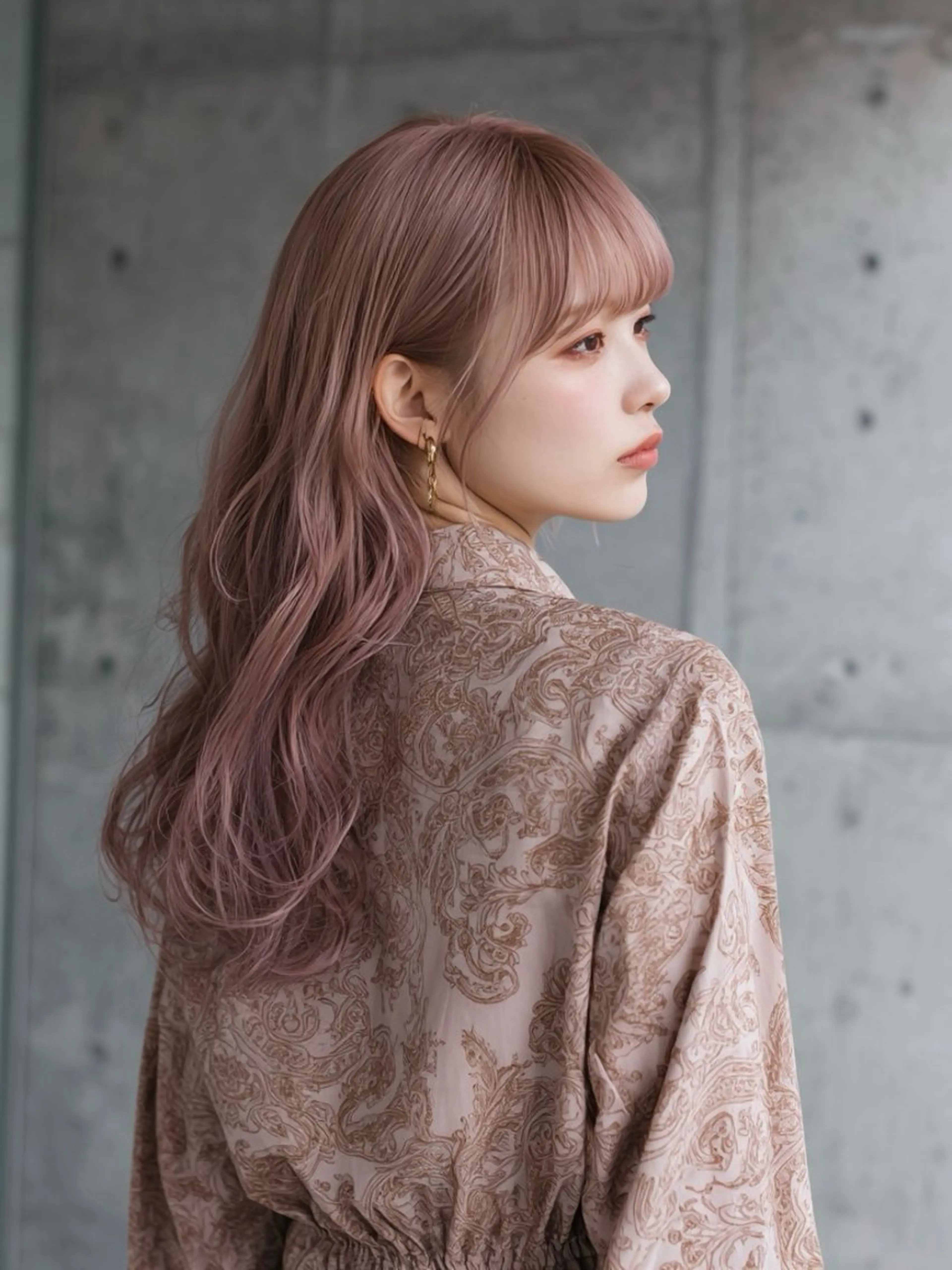 セミロング カラー ヘアカラー トリートメント 池袋/カラー特化🎨 ロング料金なし🩵のヘアスタイル