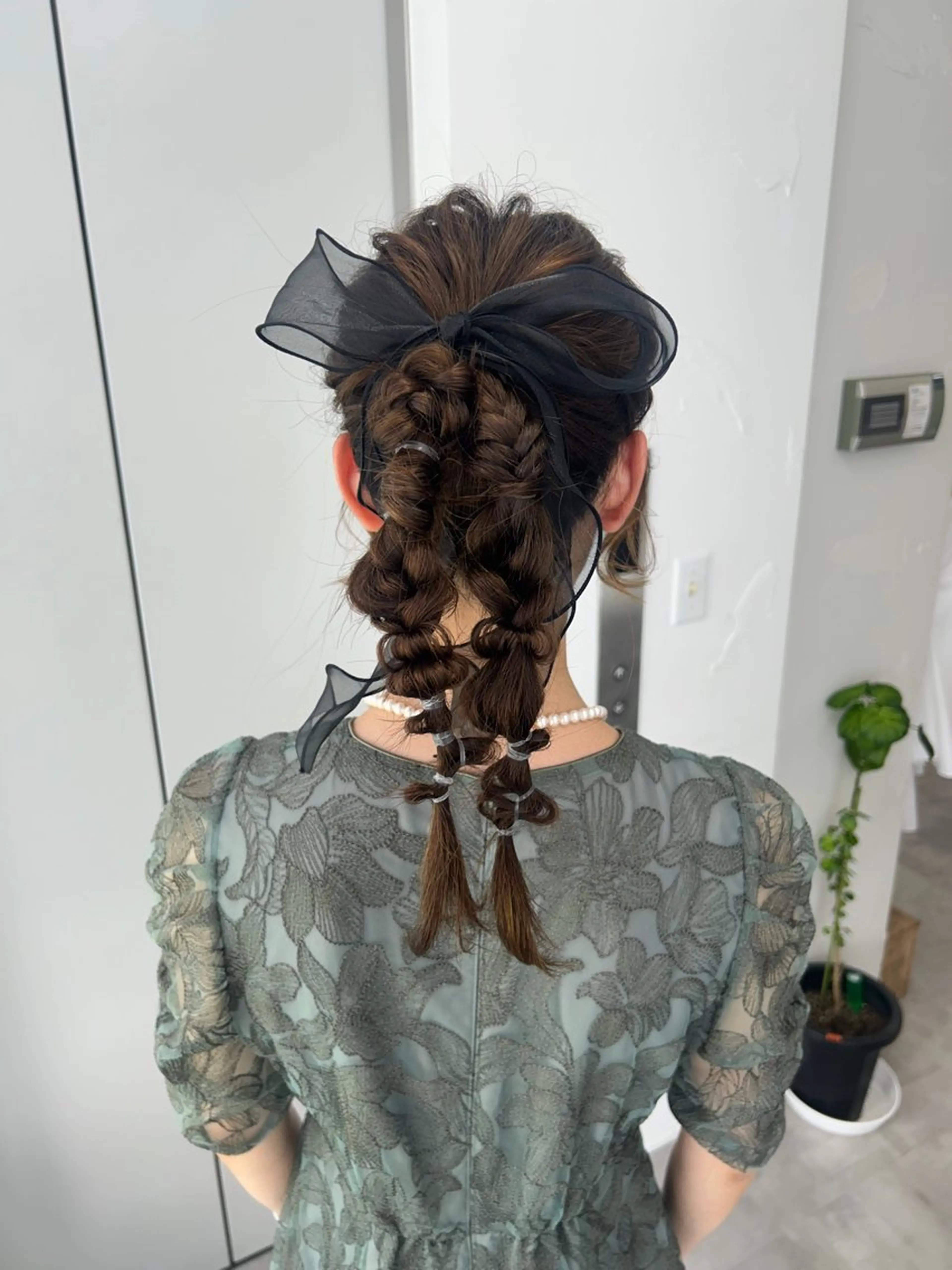 ヘアアレンジ 結婚式・ブライダル monaヘアアレンジ 🎀/お呼ばれのヘアスタイル
