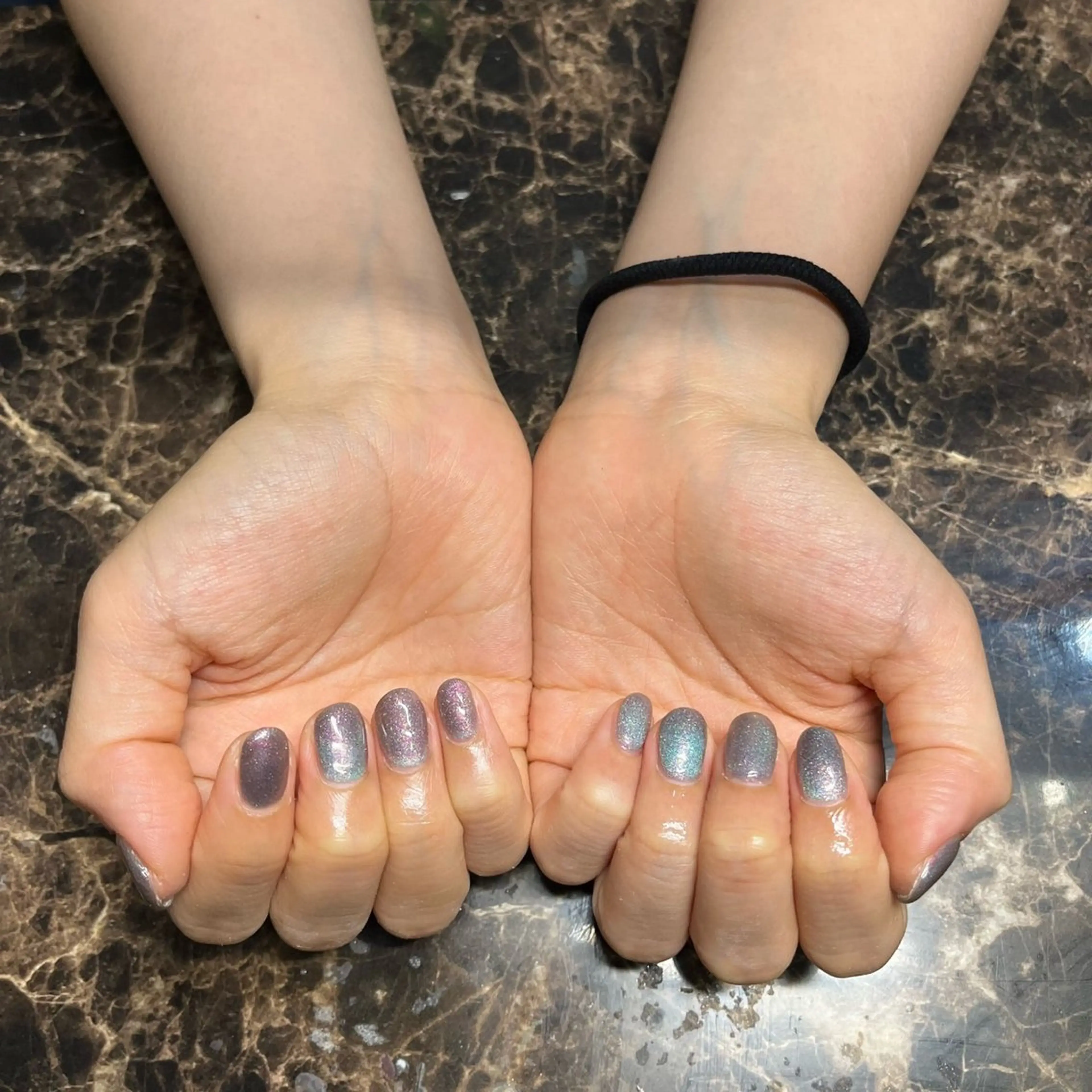 ネイル ハンドネイル IROHA nail Ami🐊🎀のネイルデザイン