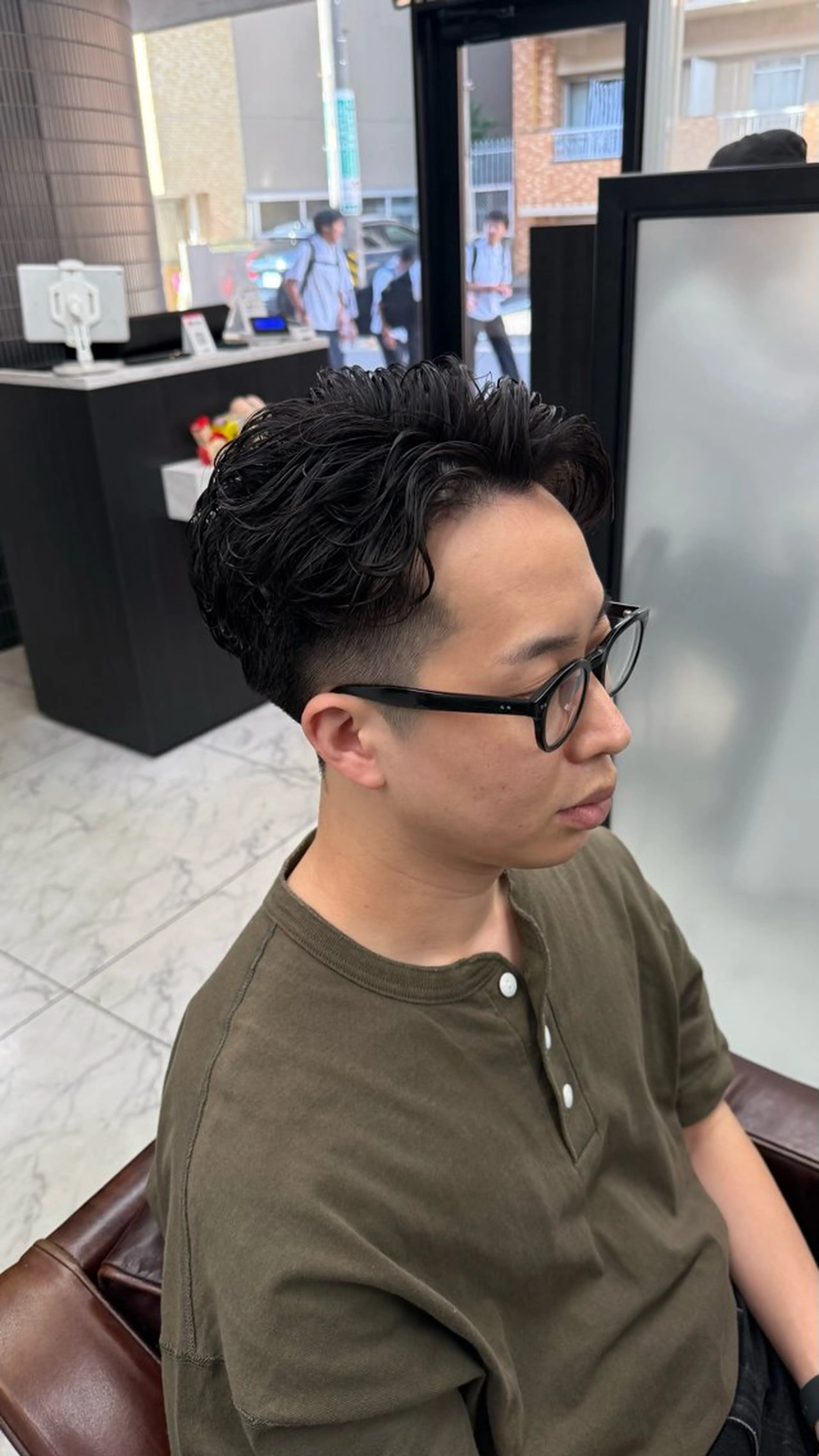 ショート パーマ メンズ メンズ専門 Ryukiのヘアスタイル
