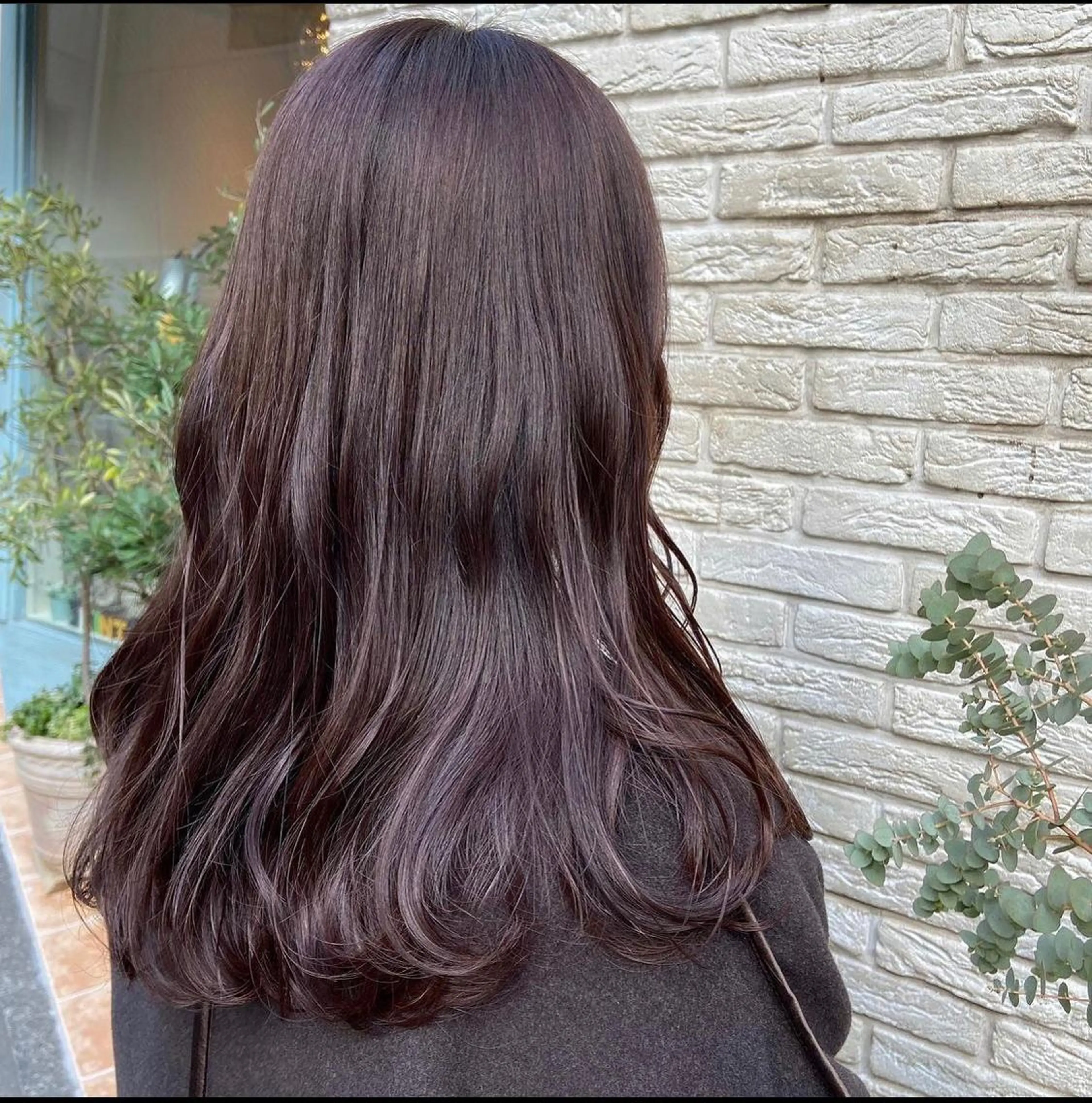 ロング カラー 中沢梨々花 🎀透明感カラーのヘアスタイル