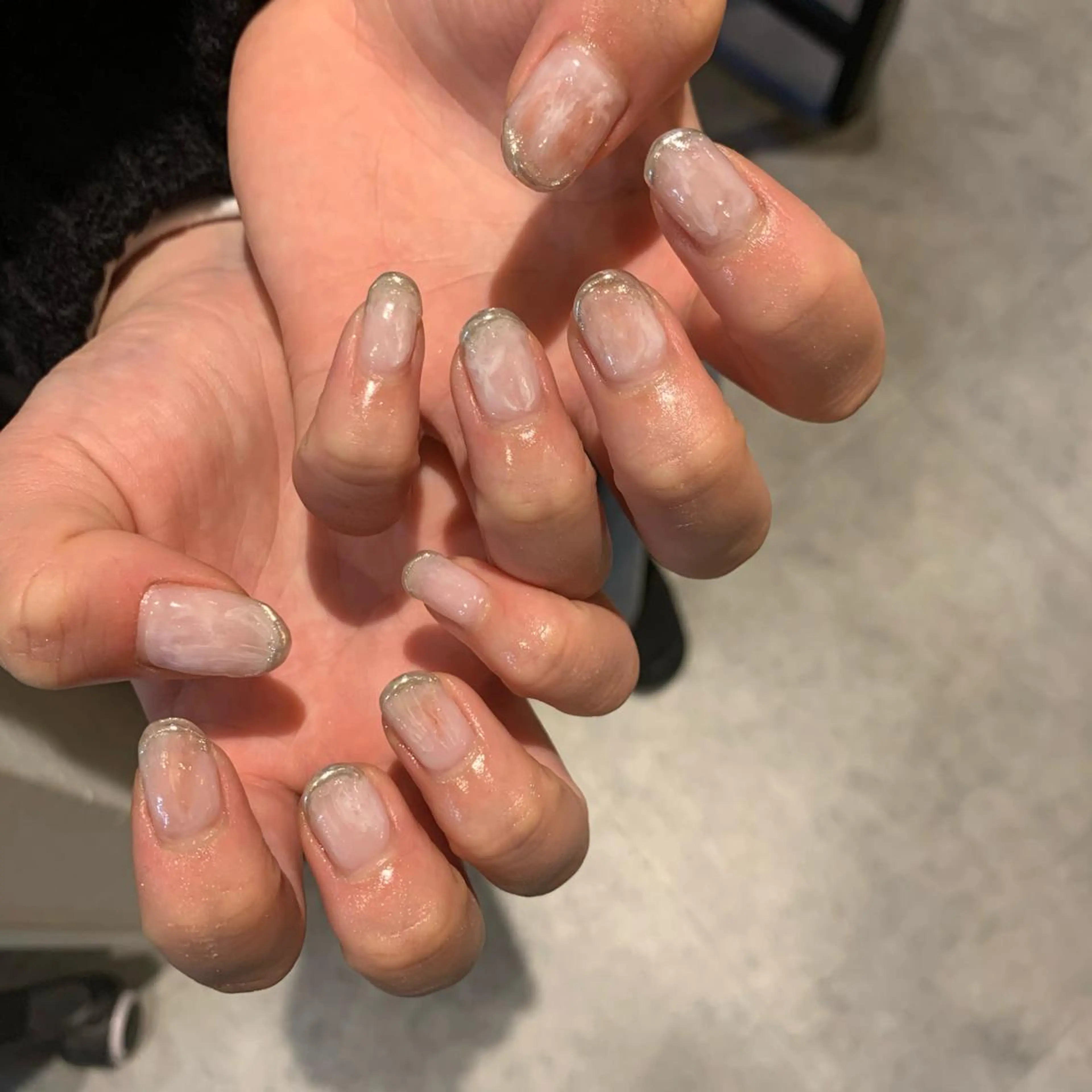 ネイル ニュアンスネイル 《ニュアンスネイル》 risaのネイルデザイン