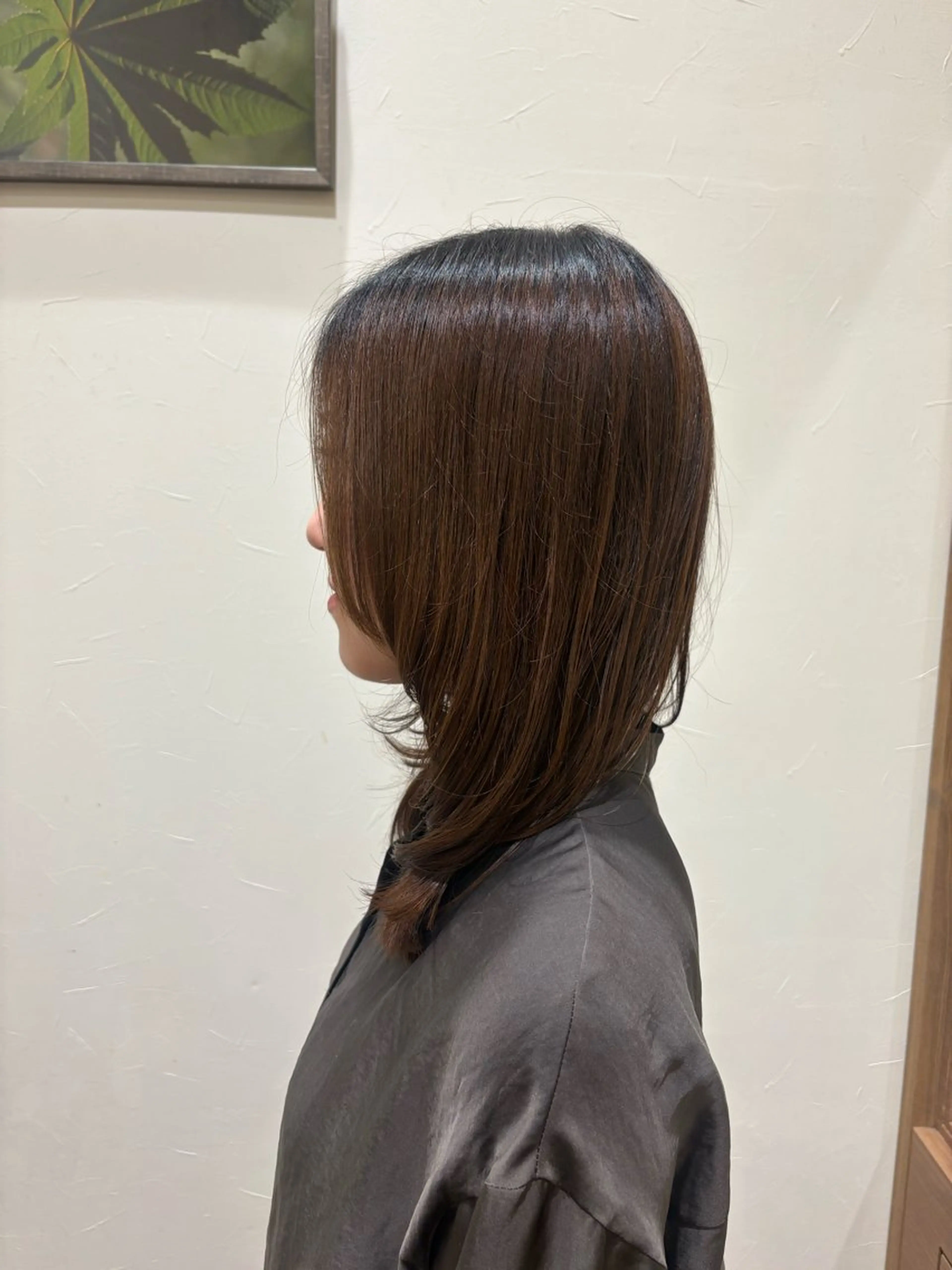 セミロング レイヤーカット Moe🫧 ショート🩶のヘアスタイル