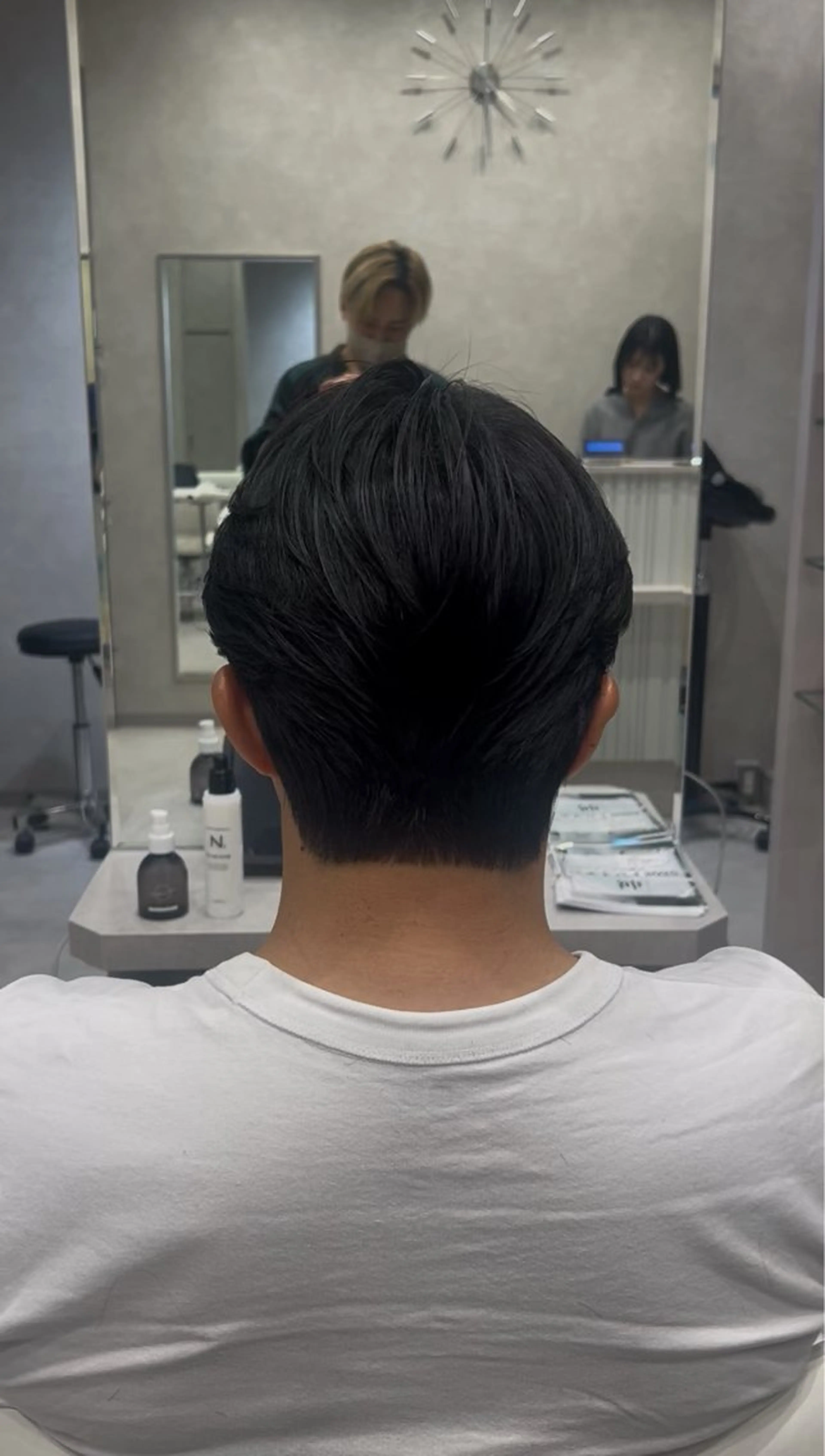 メンズ カット パーマ 縮毛矯正 毛流れ/メンズパーマ kanata/溝の口のヘアスタイル