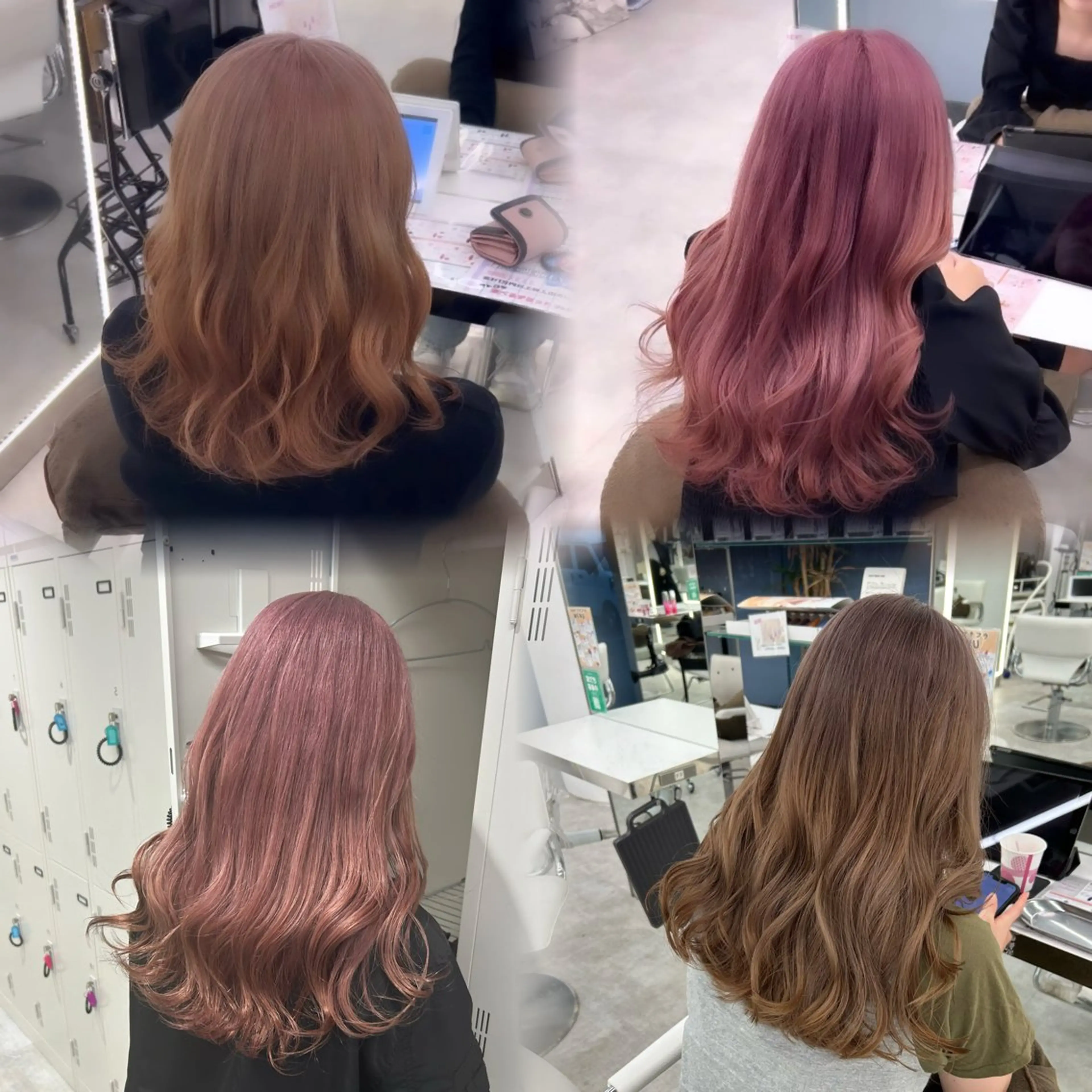 ロング カット ヘアカラー トリートメント 透明感ハイトーン特化 /ケアブリーチ/莉駒のヘアスタイル