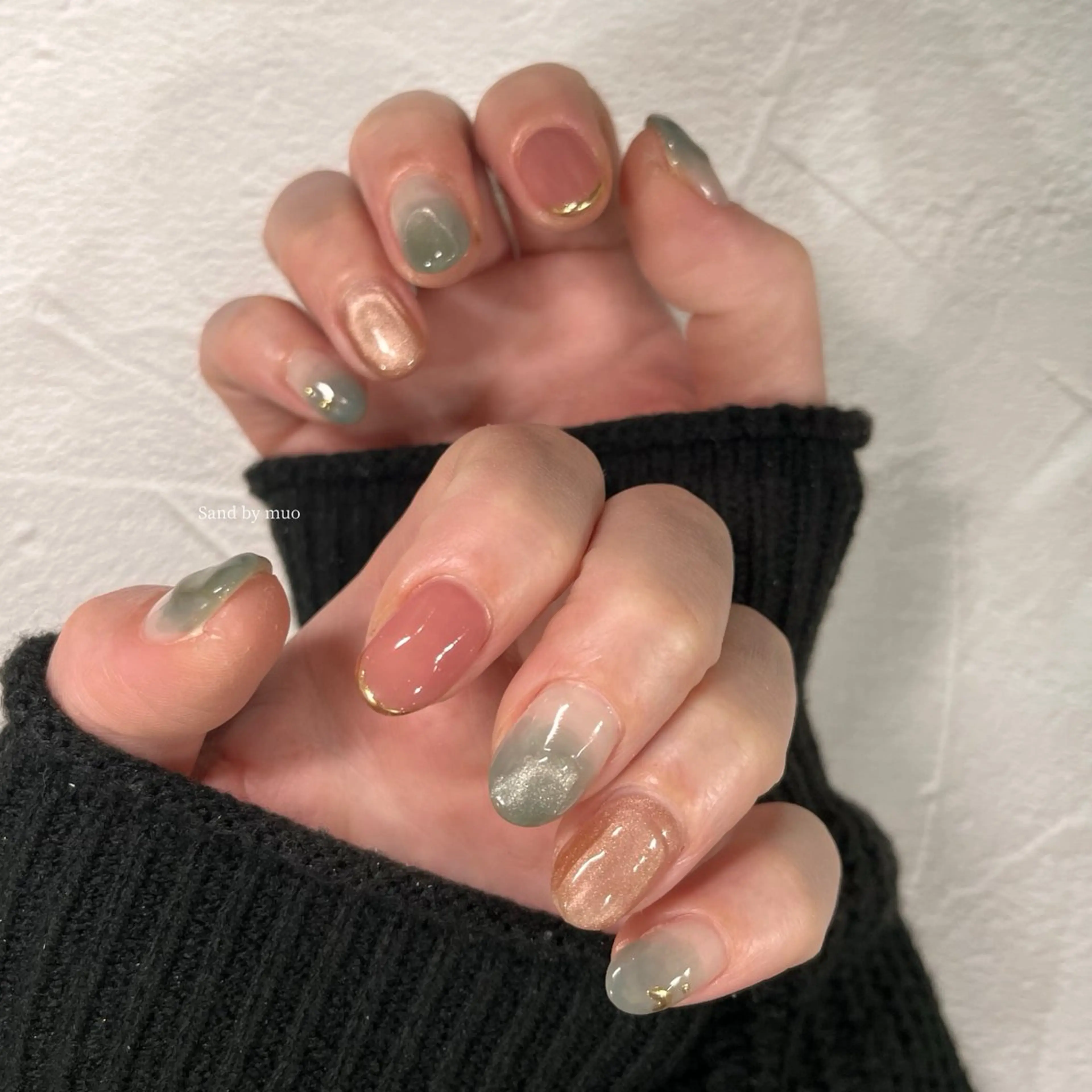 ネイル ハンドネイル 中川 ほののネイルデザイン