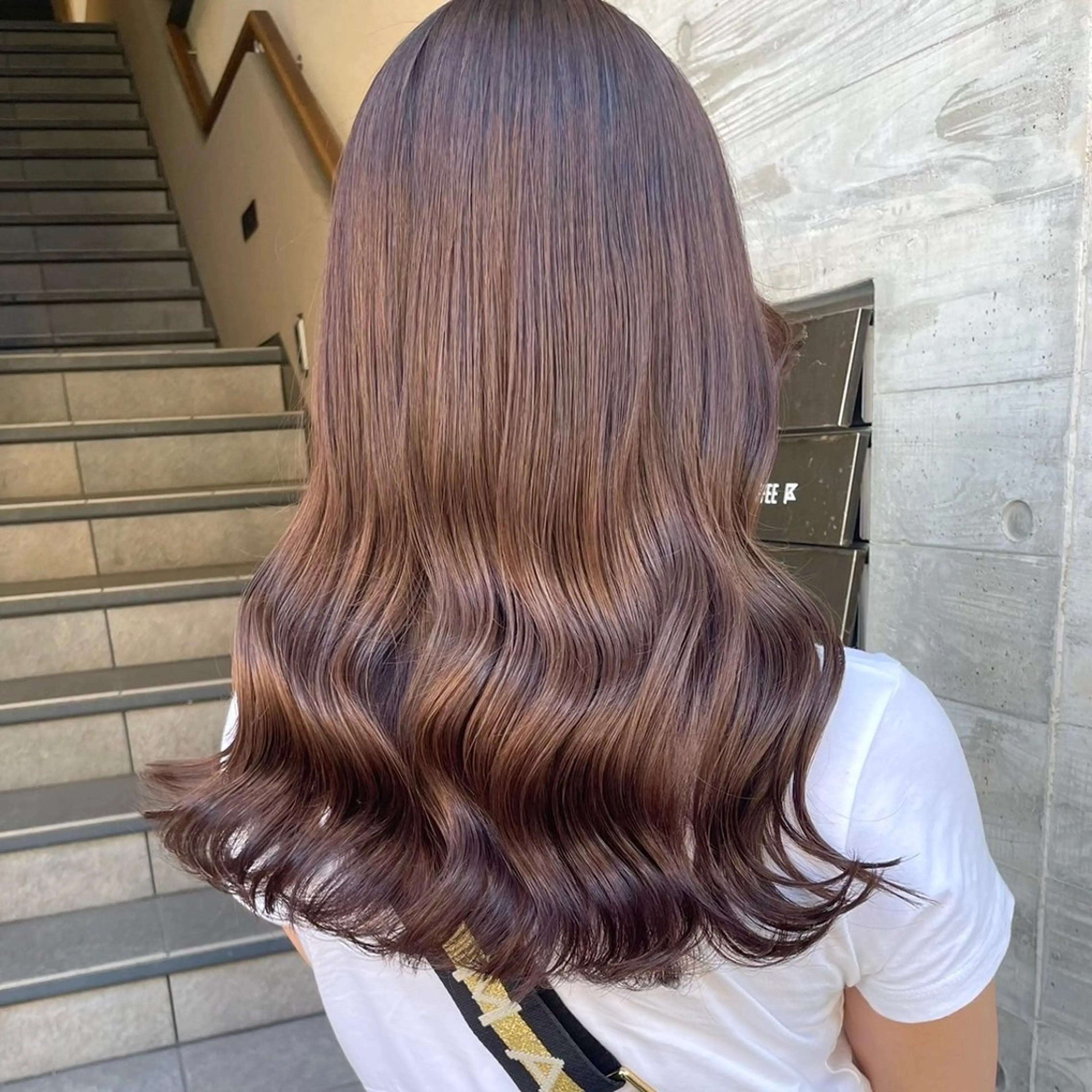 ロング カラー ヘアカラー トリートメント ParveMix￤ 大賀さつき🍨🤍のヘアスタイル