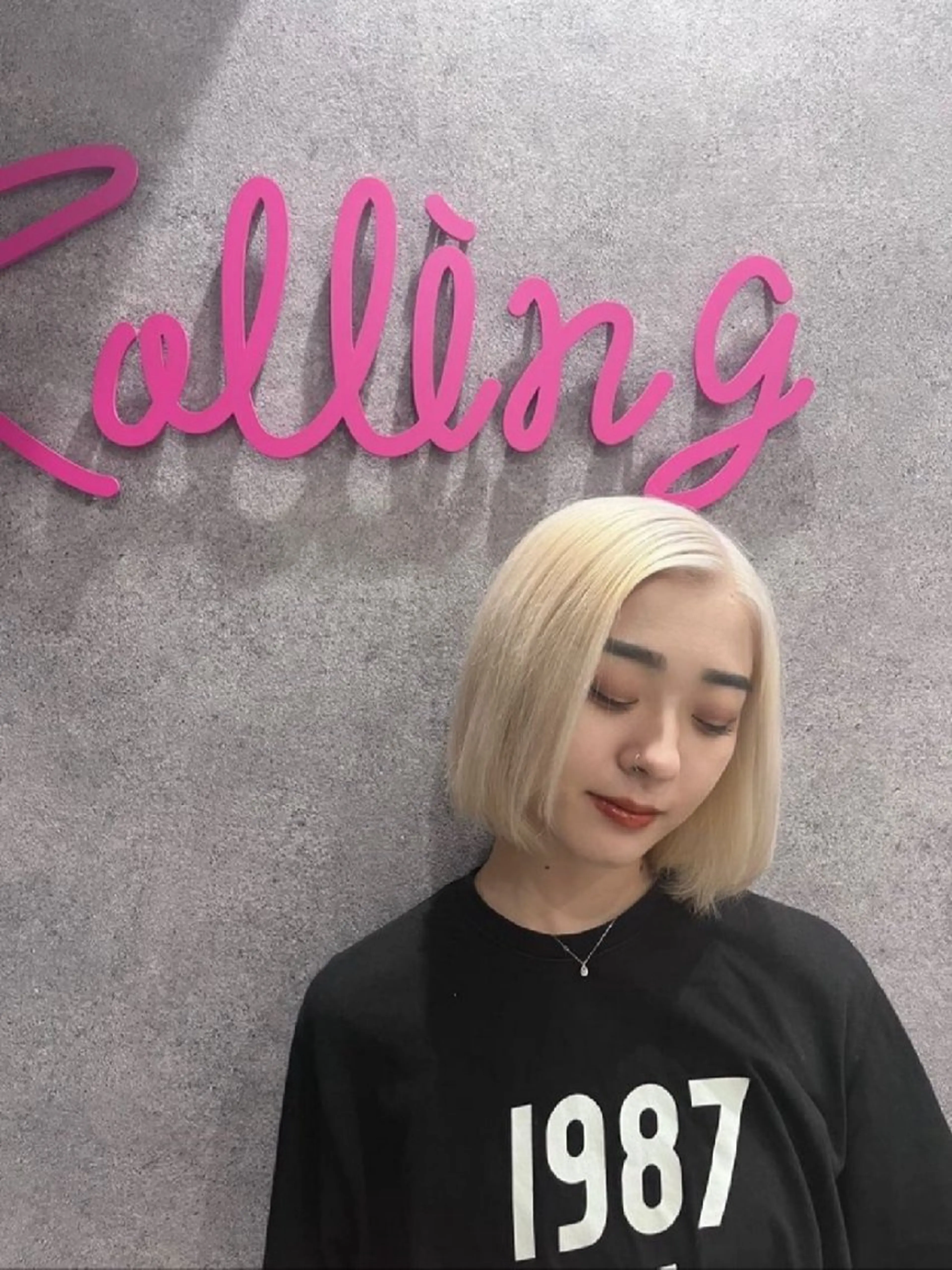 ミディアム カラー ヘアカラー yuumi 👱🏻‍♀️のヘアスタイル