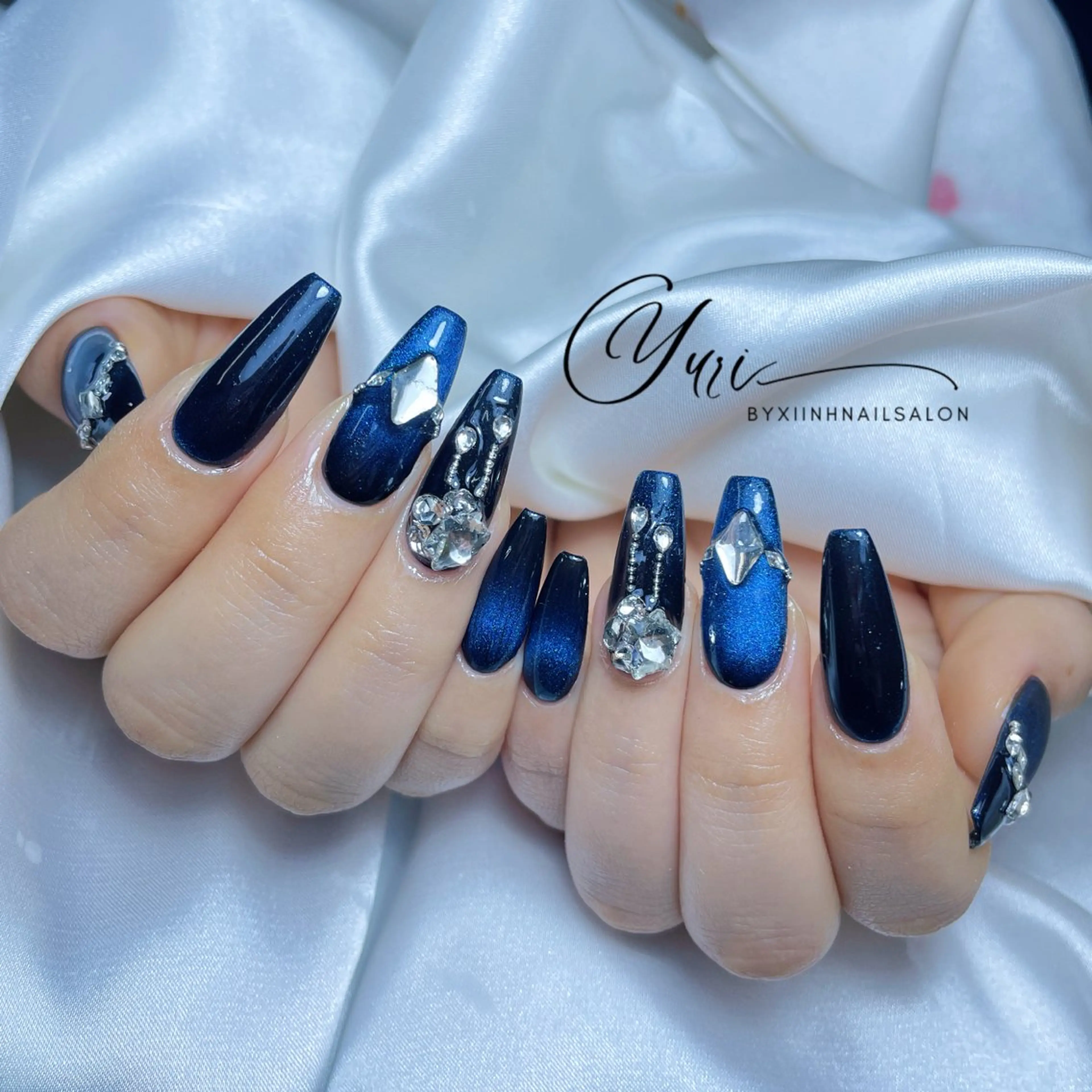 ネイル チークネイル 桜ネイル 長さ出し フットネイル ジェルネイル ハンドネイル YURI NAILのネイルデザイン