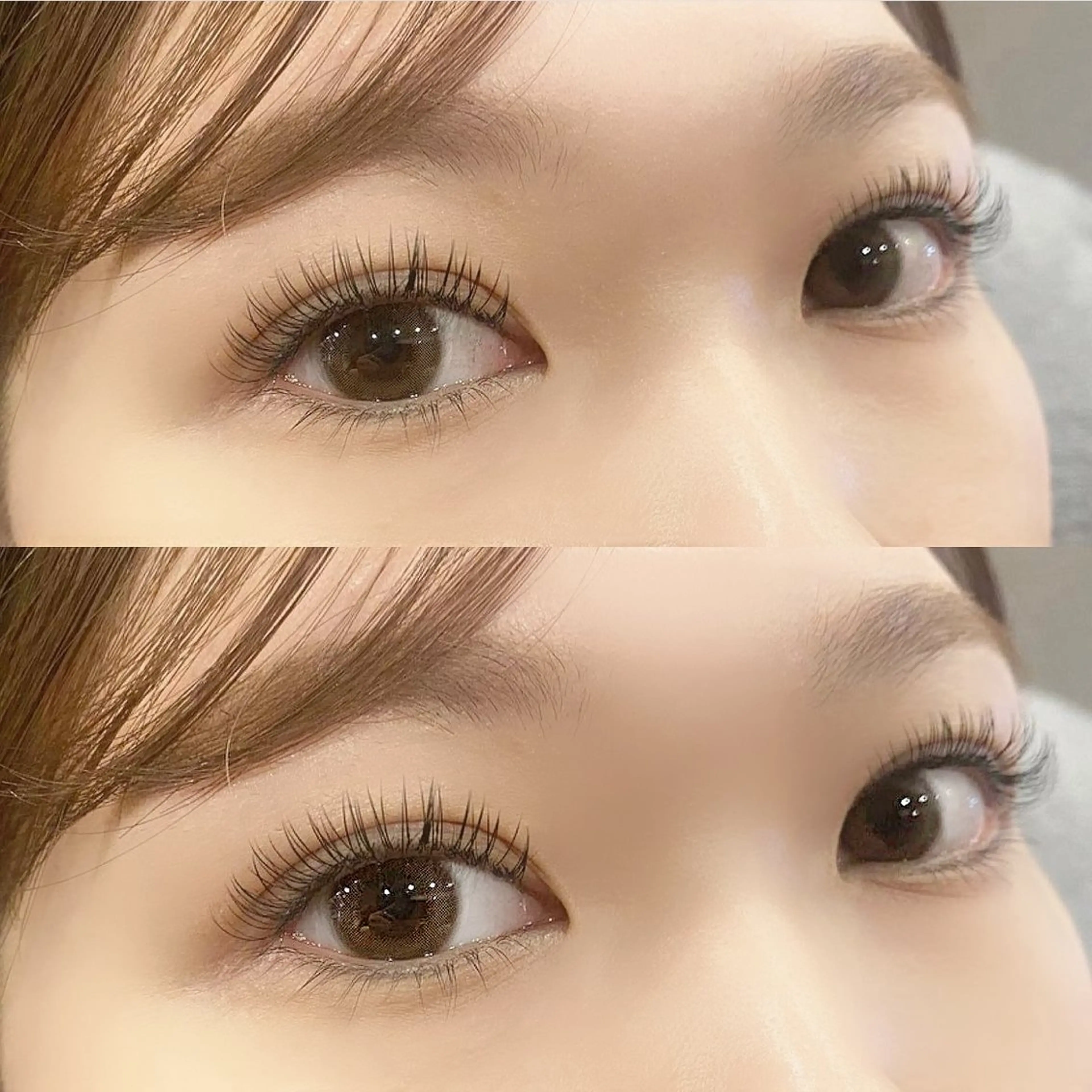 マツエク・マツパ フラットラッシュ Fair Yui🤍のマツエク・マツパデザイン