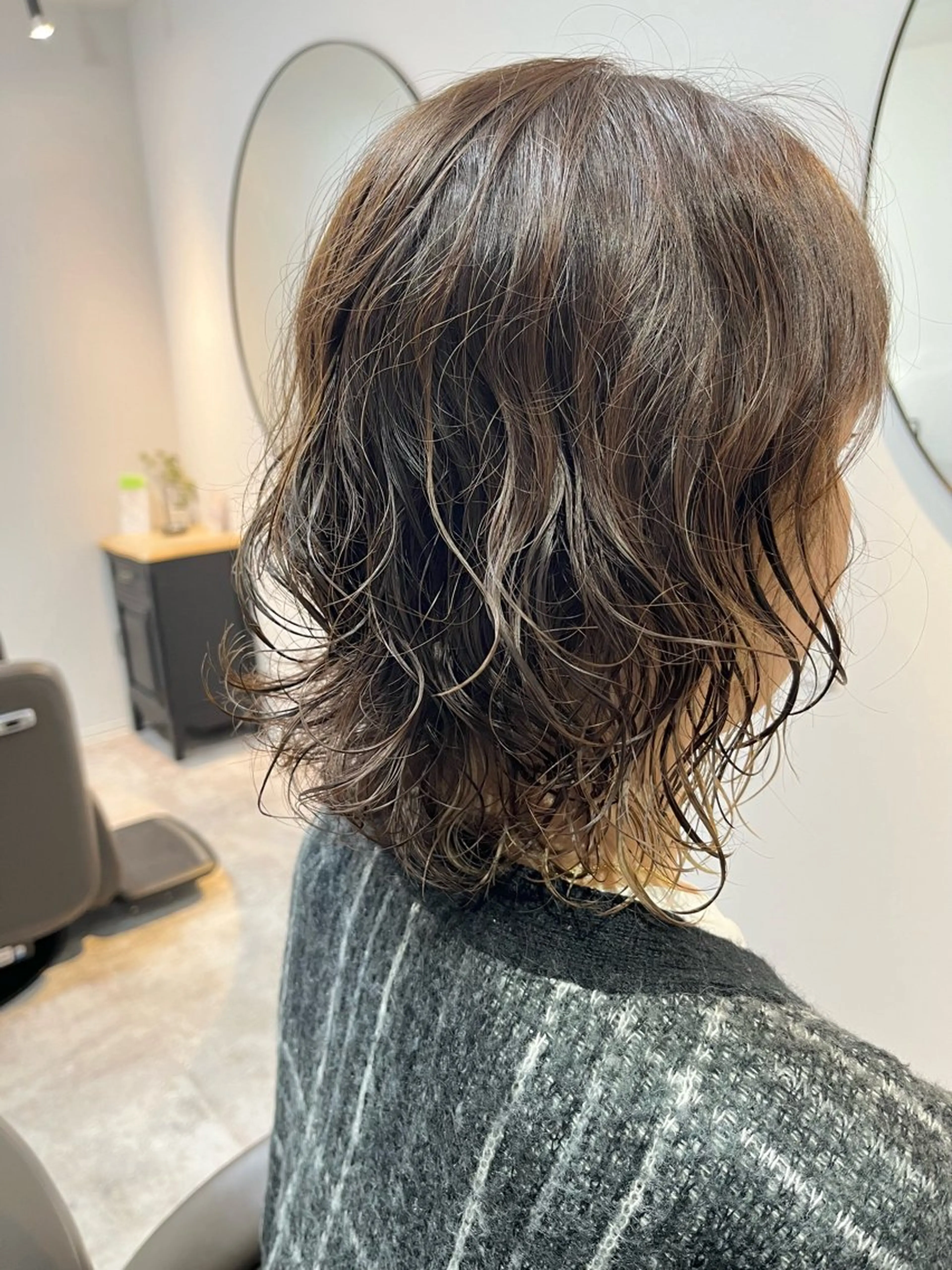 ショート パーマ aioon吉田 正輝のヘアスタイル