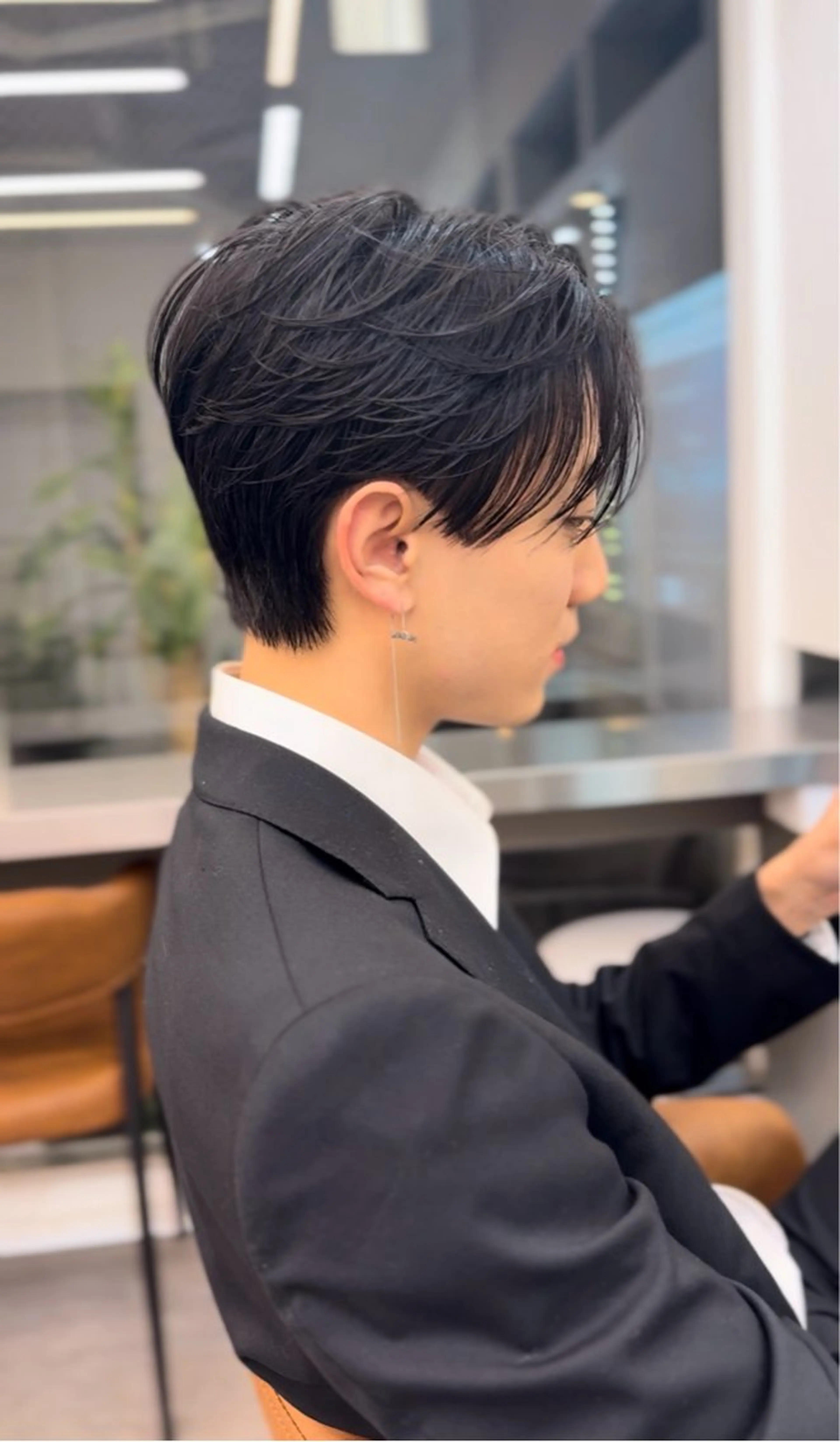 メンズ メンズパーマ 韓国ヘア/メンズ ブリーチ/パーマのヘアスタイル