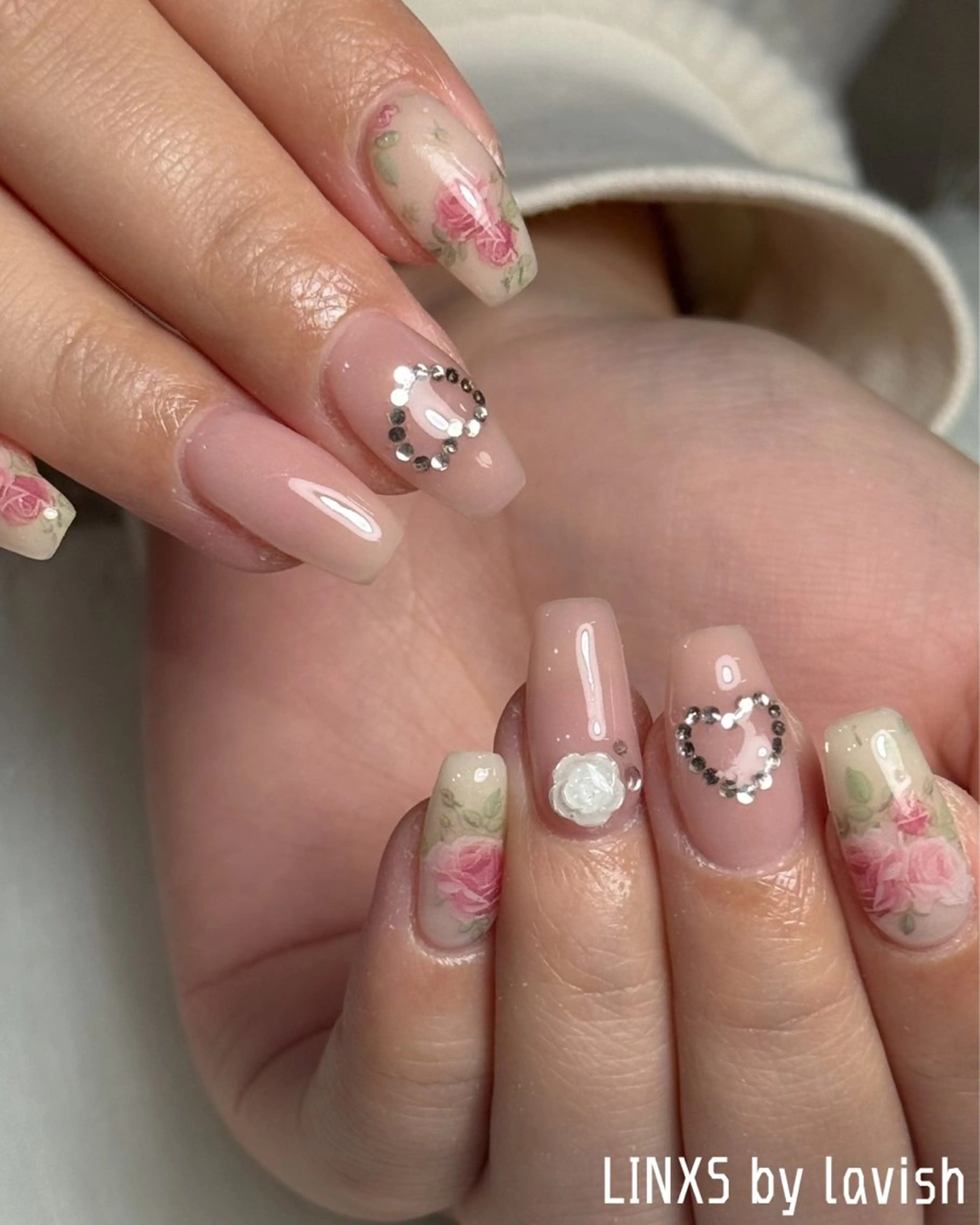 ネイル ハンドネイル LINXS aosaのネイルデザイン