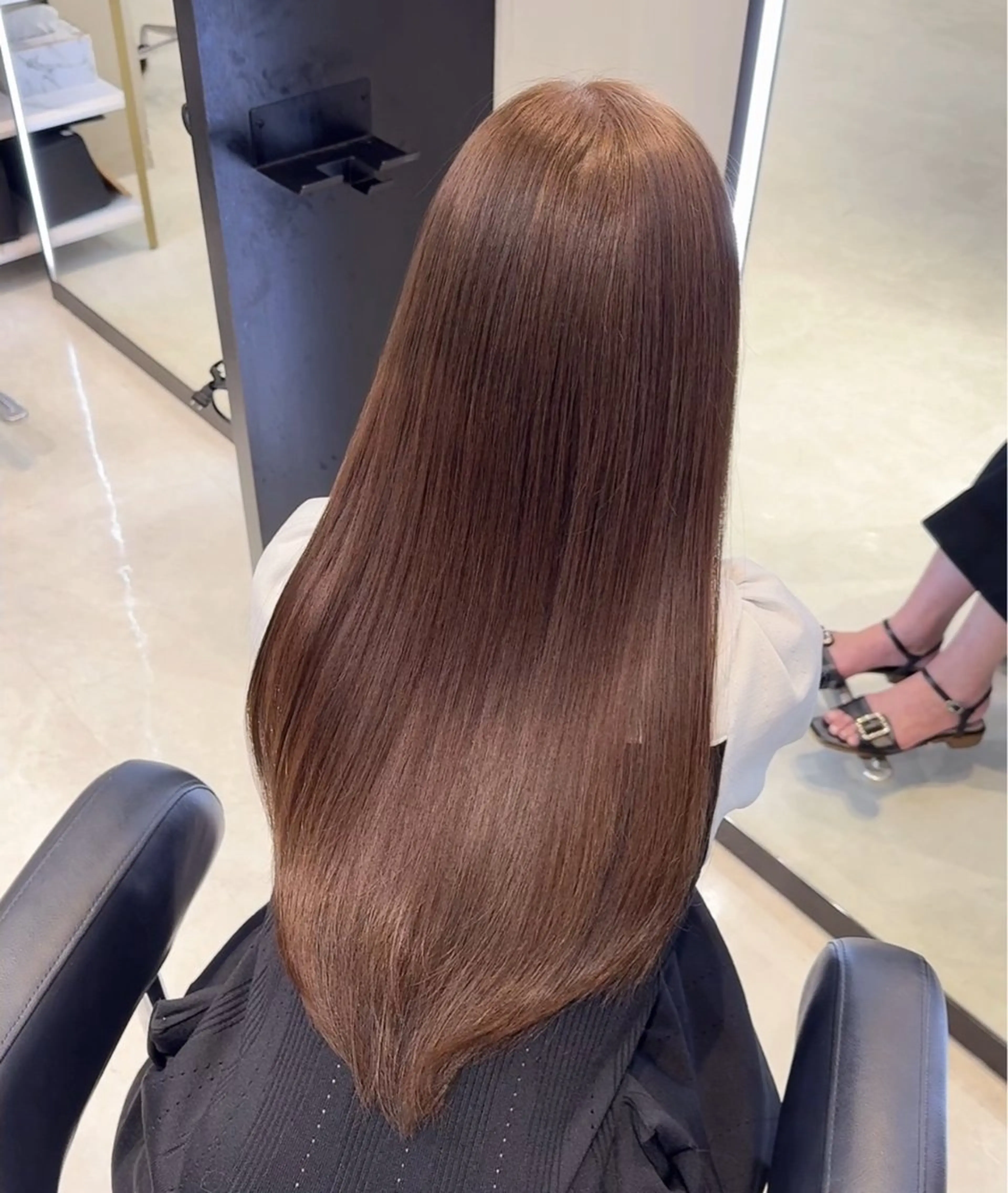 海外セレブ愛用最高級ケラチントリートメント+似合わせ韓国カットBASICコースの写真