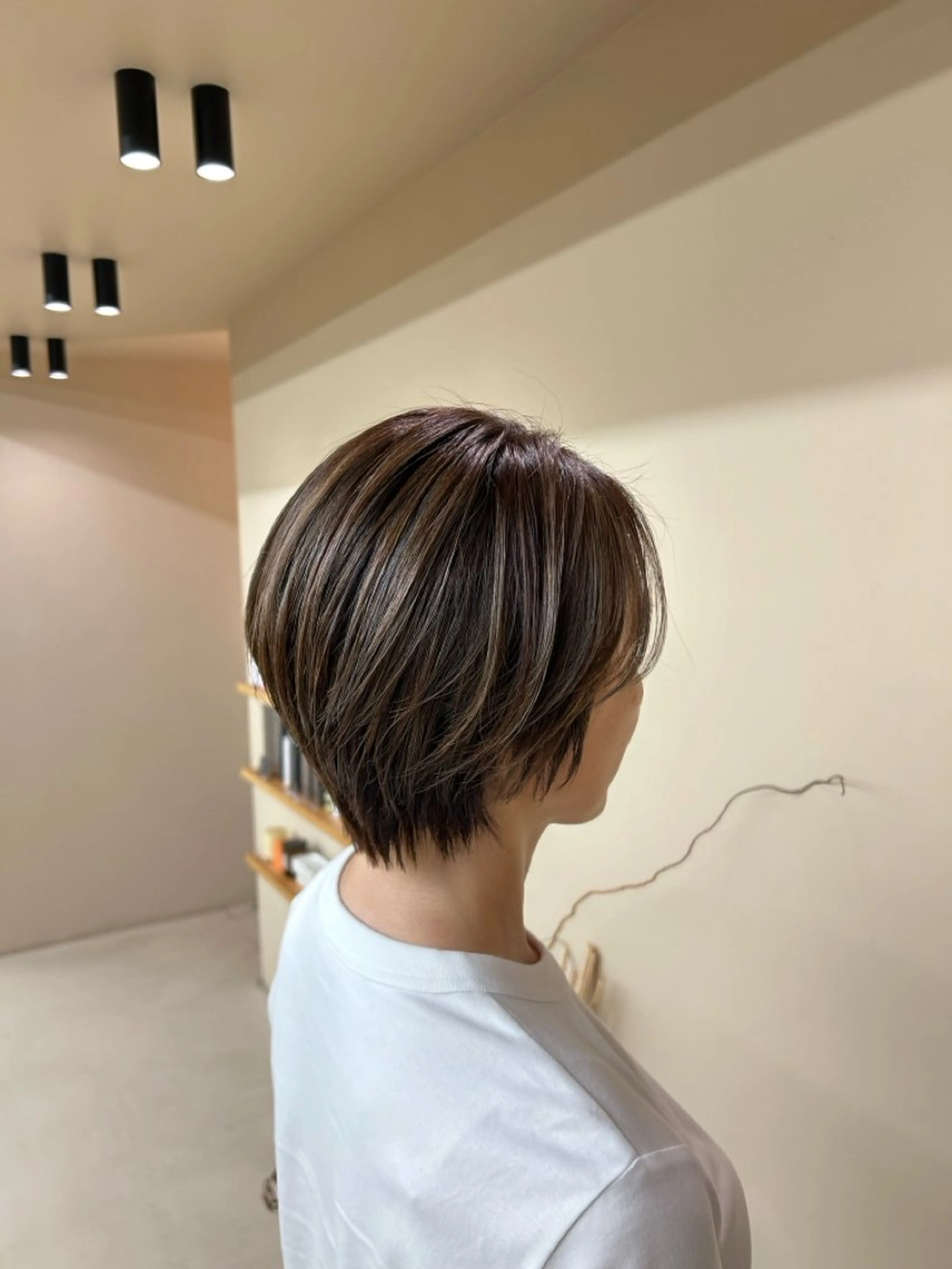ショート hamashima mireiのヘアスタイル