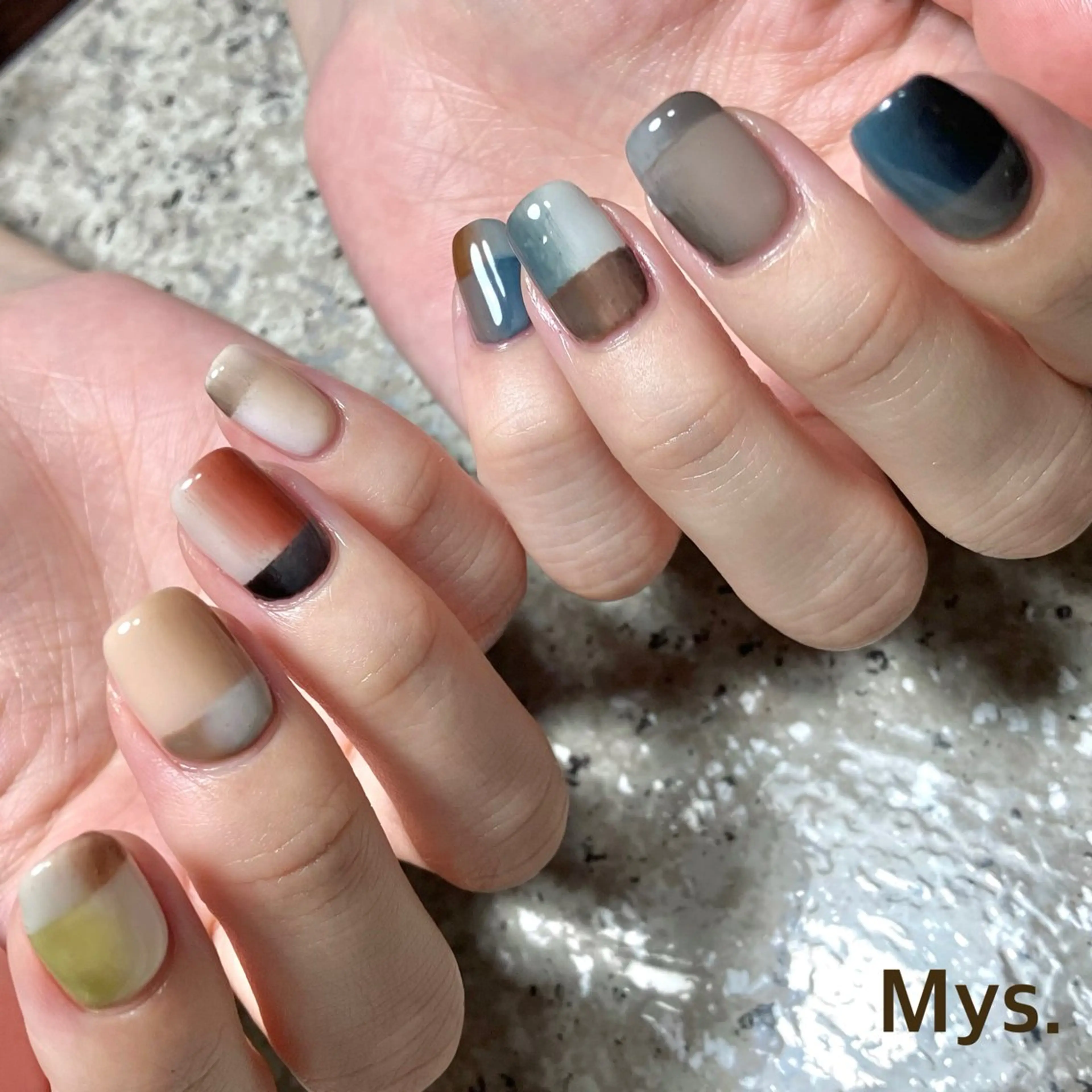 ネイル ハンドネイル Mys. 三上紗紀のネイルデザイン