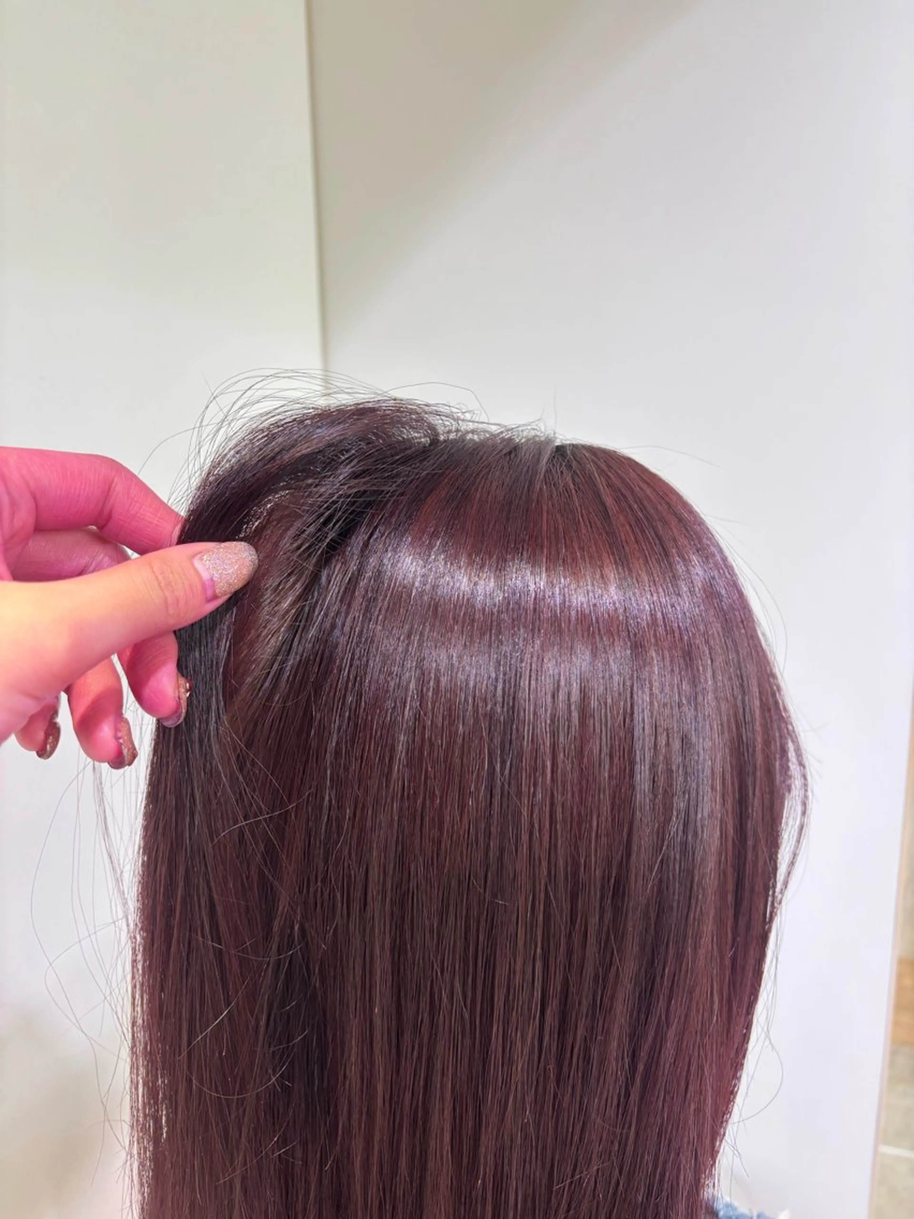 セミロング ヘアカラー sand 表参道所属・暖色/表参道/ ボブカット/ゆきのヘアスタイル