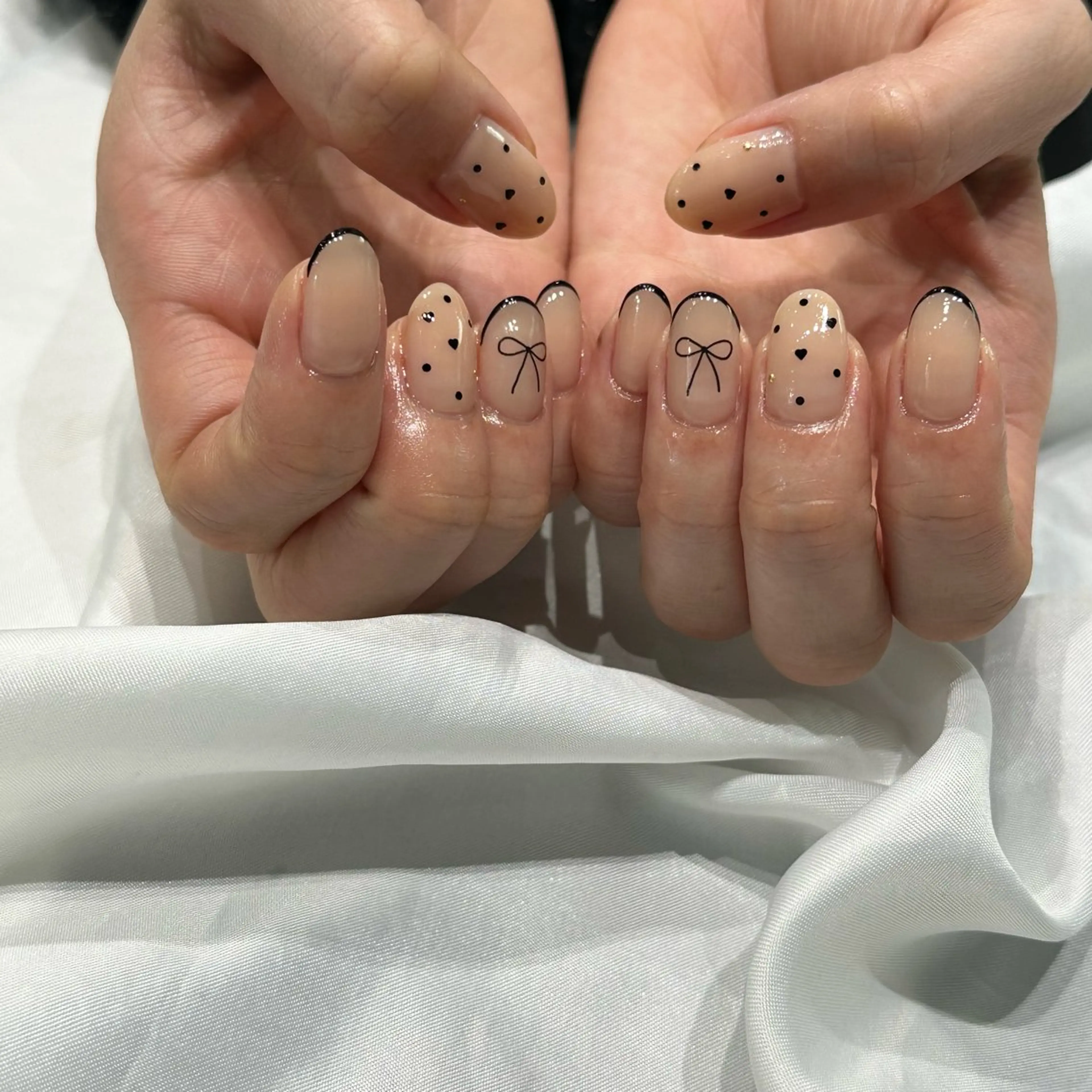 ネイル ハンドネイル 水戸 彩夏のネイルデザイン