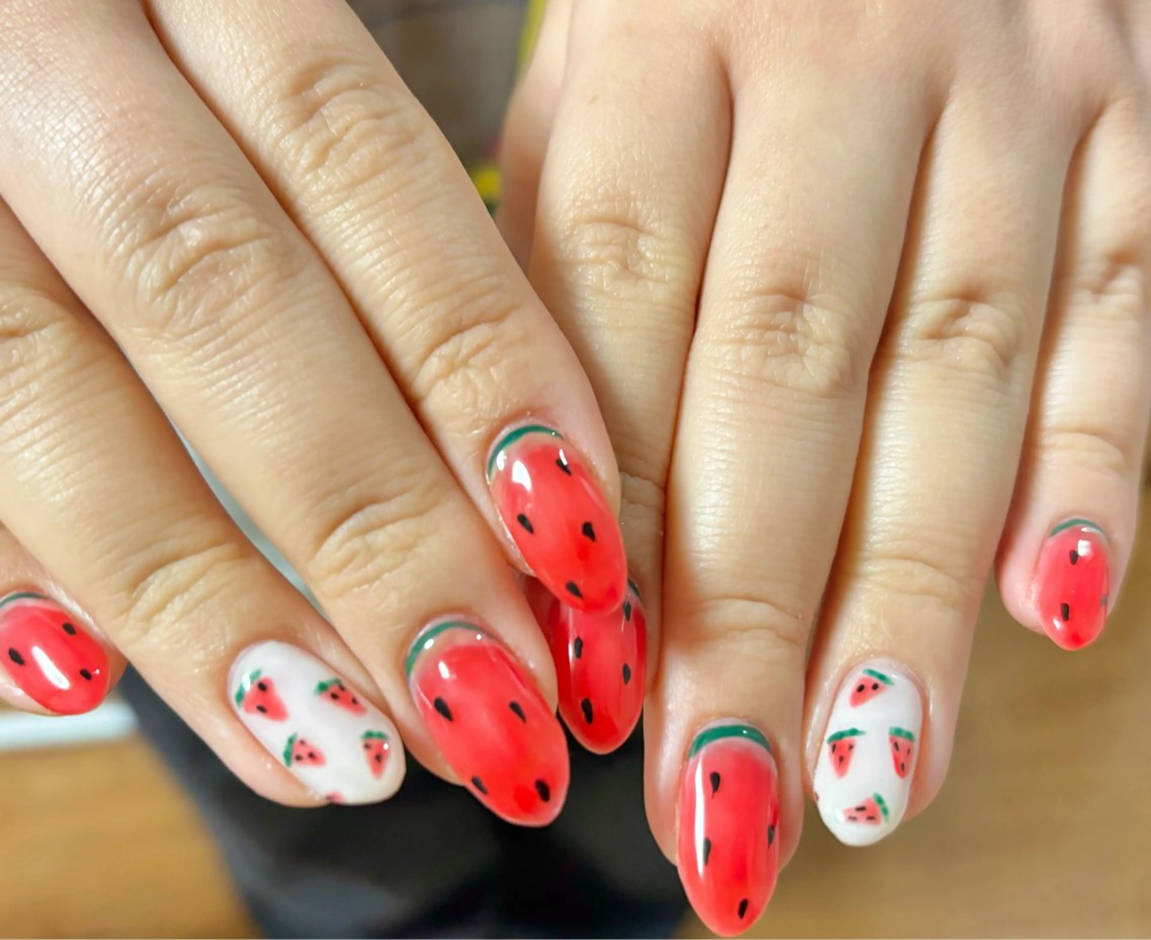 ネイル ハンドネイル yurina ☆のネイルデザイン