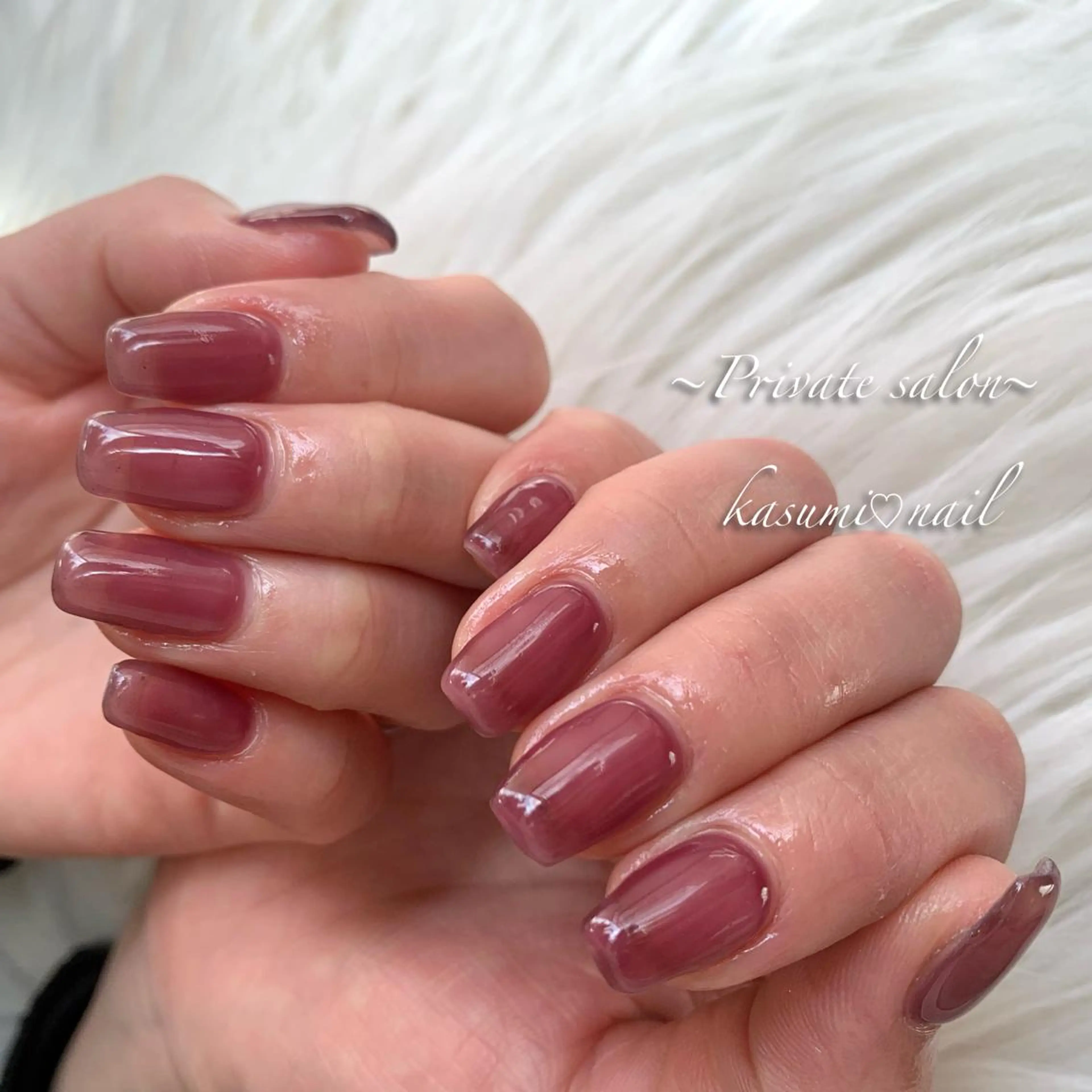 ネイル アートネイル フットネイル フレンチネイル ロングネイル マグネットネイル KASUMI♡ Nailのネイルデザイン