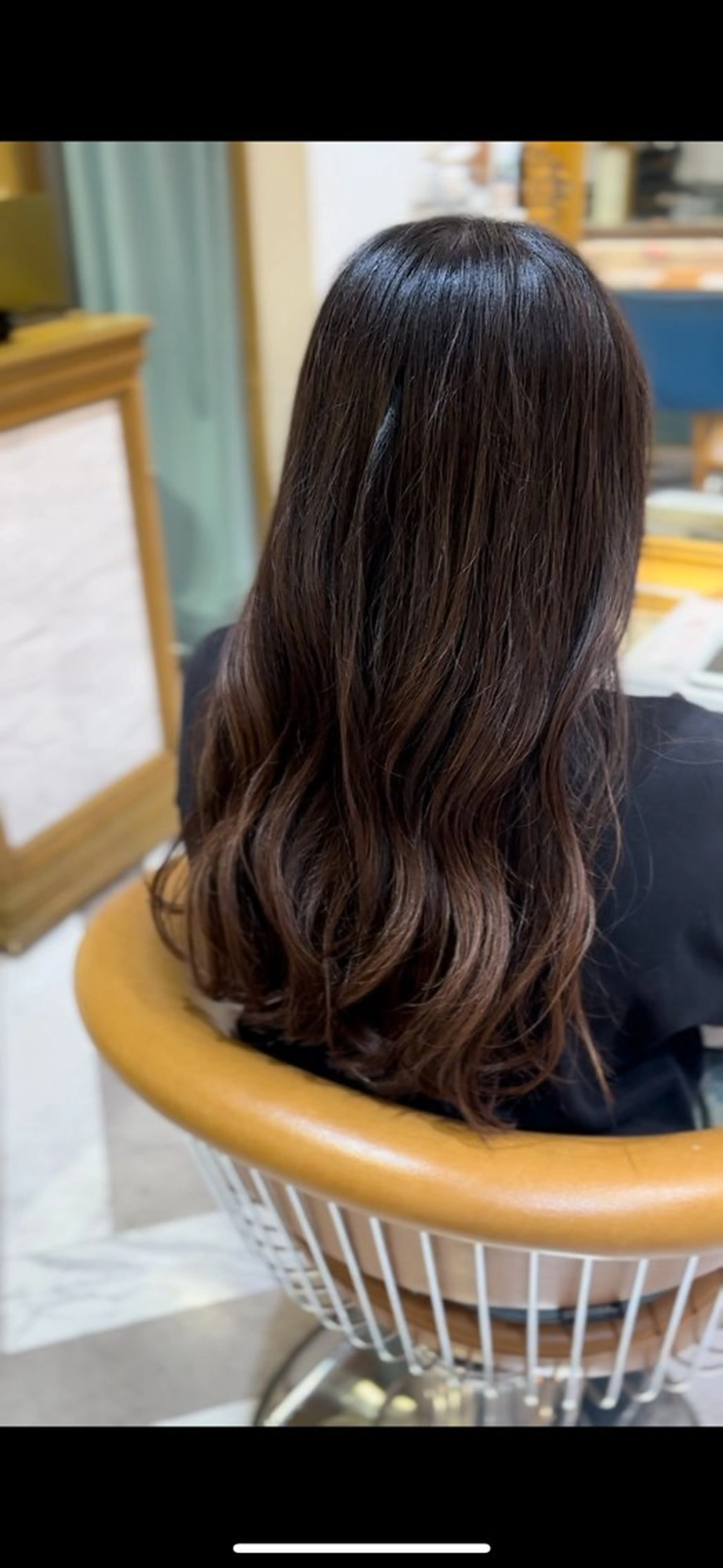 ロング ロング トリートメント ♥韓国レイヤー/透明 感カラー/目黒慎太郎のヘアスタイル