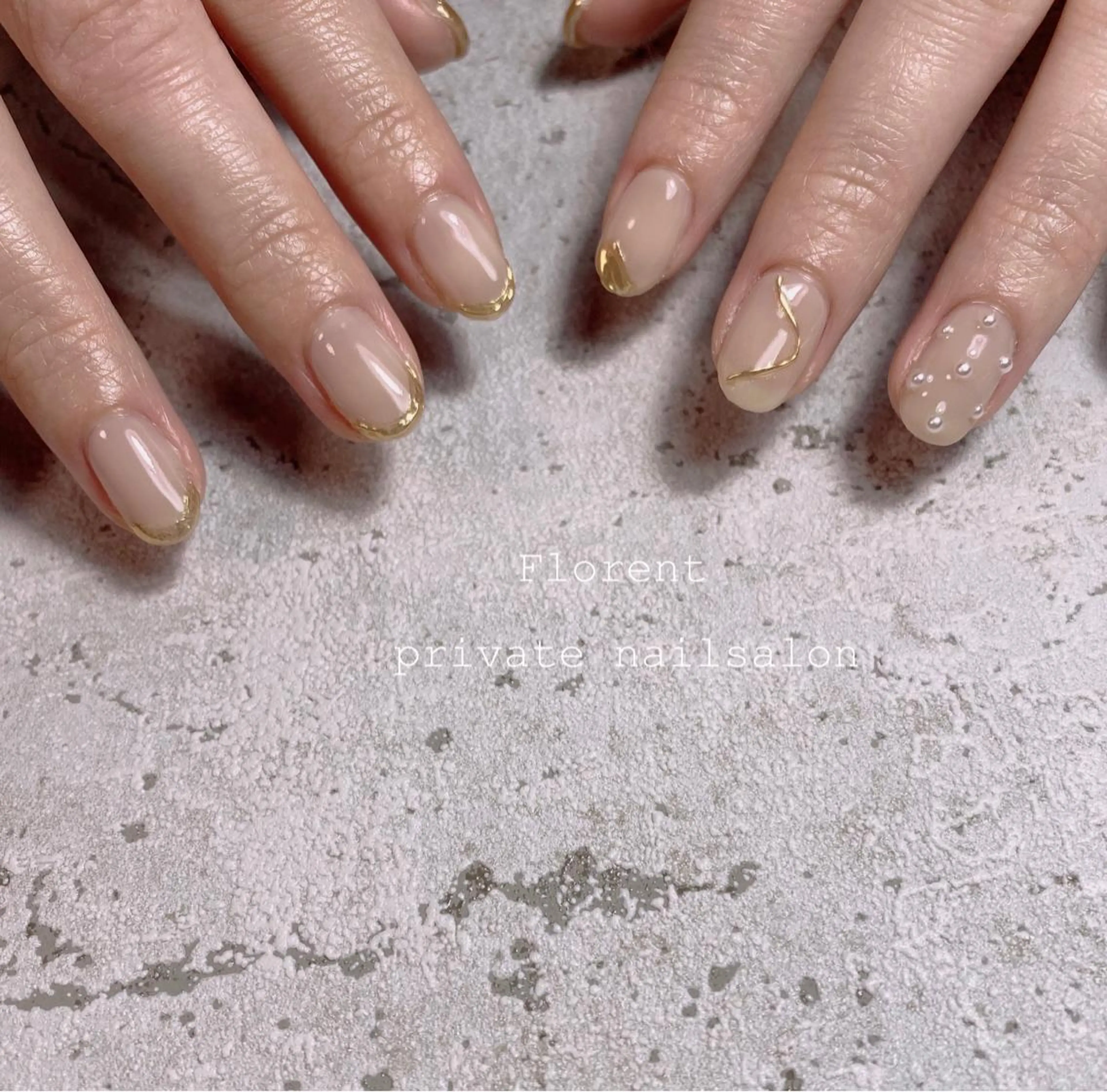 ネイル ハンドネイル florent nailのネイルデザイン