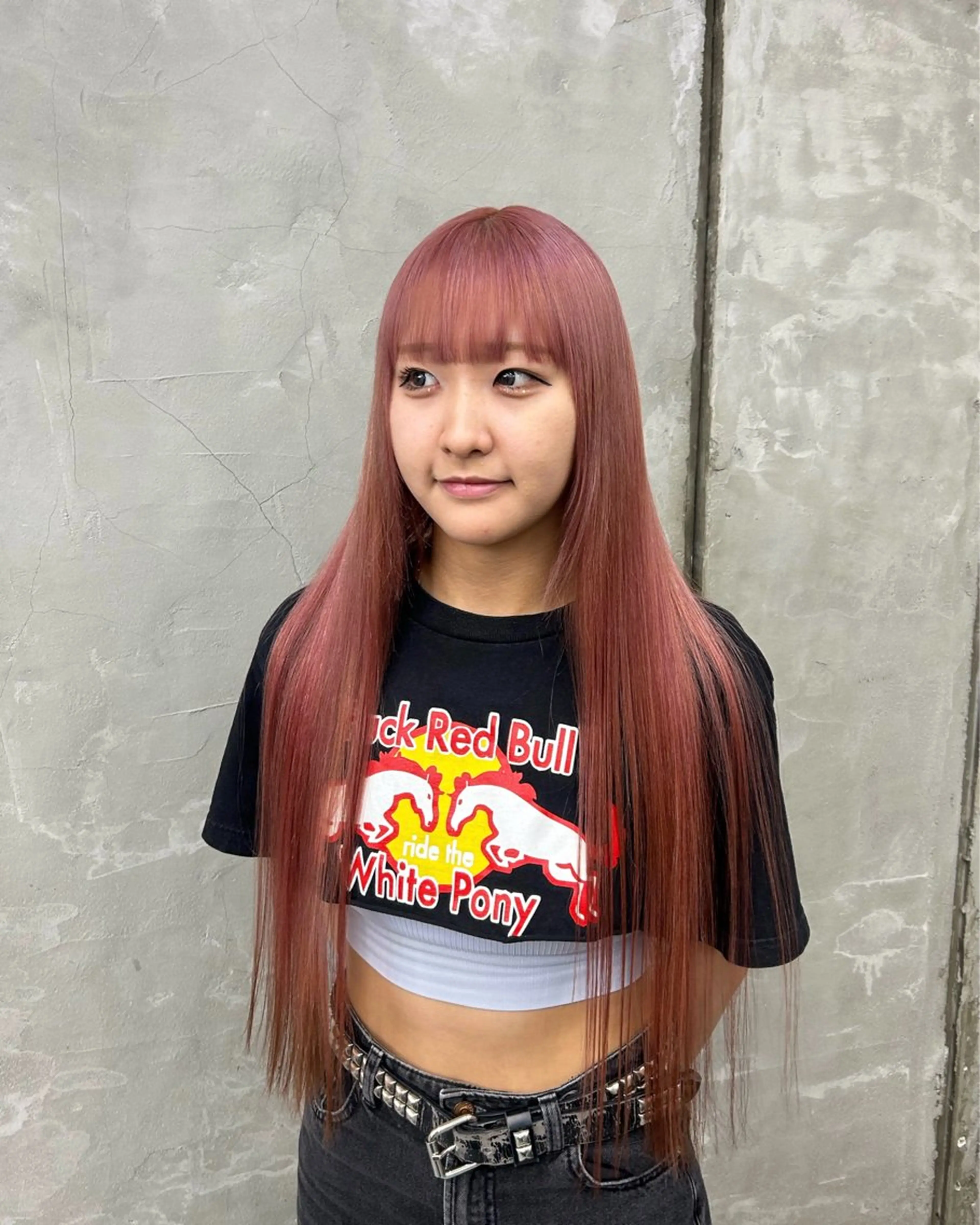 ロング カラー ヘアカラー 💜Noa /艶髪ハイトーン💫のヘアスタイル