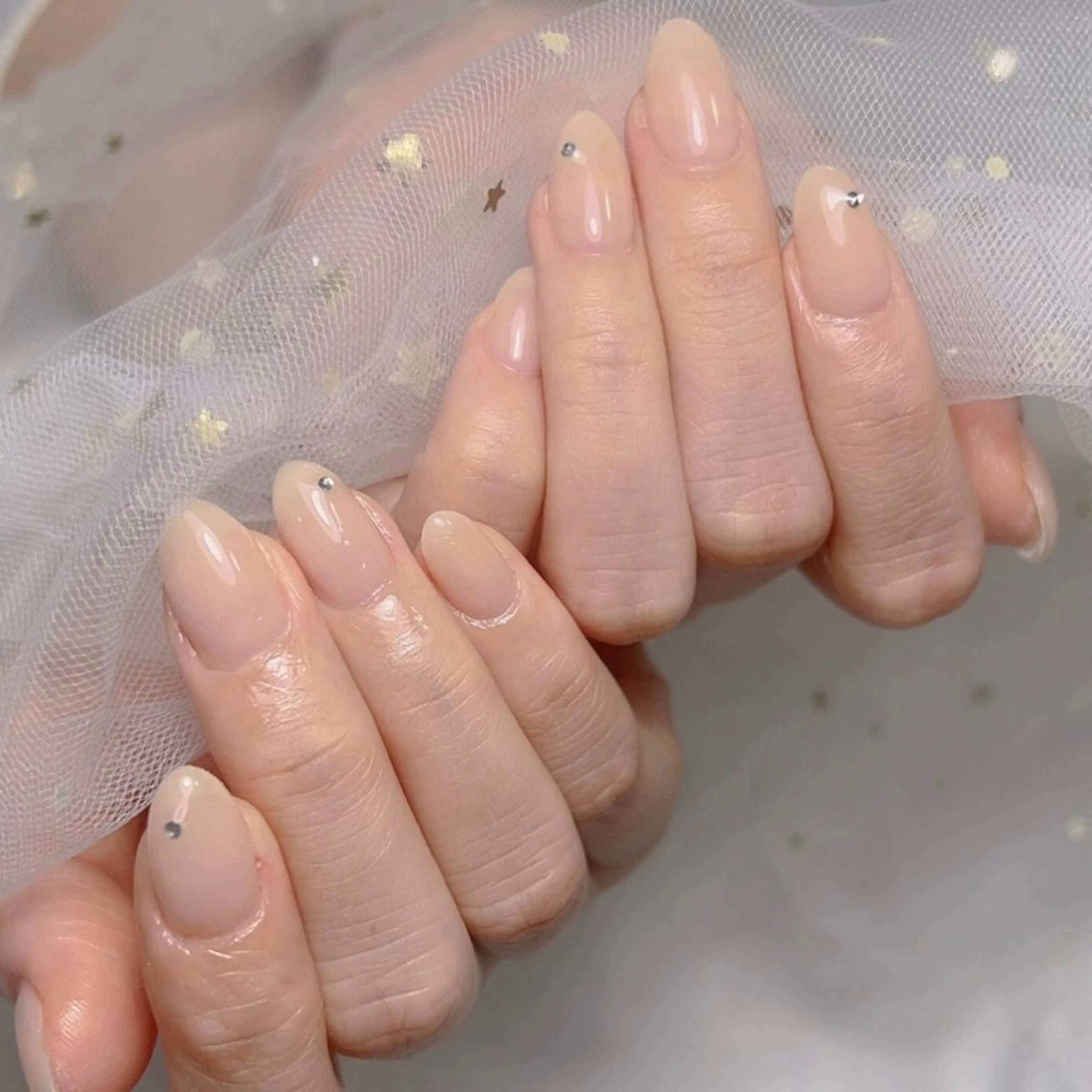 ネイル アートネイル フレンチネイル ジェルネイル グラデーション 韓国ネイル ハンドネイル 久保田 マリコのネイルデザイン