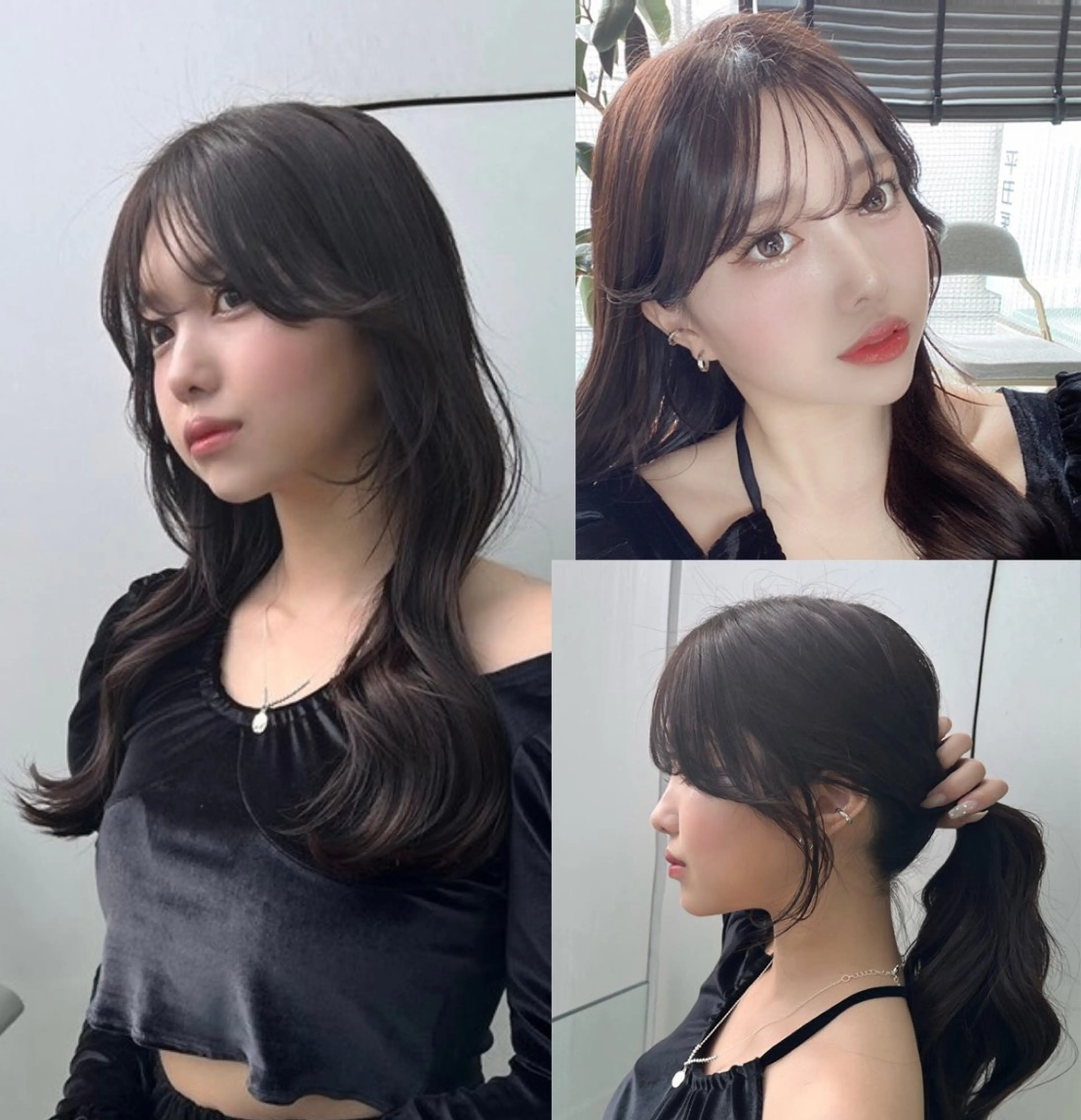 セミロング カラー カット ヘアカラー トリートメント 🌫️大人韓国ヘア 🌫️naoyaのヘアスタイル