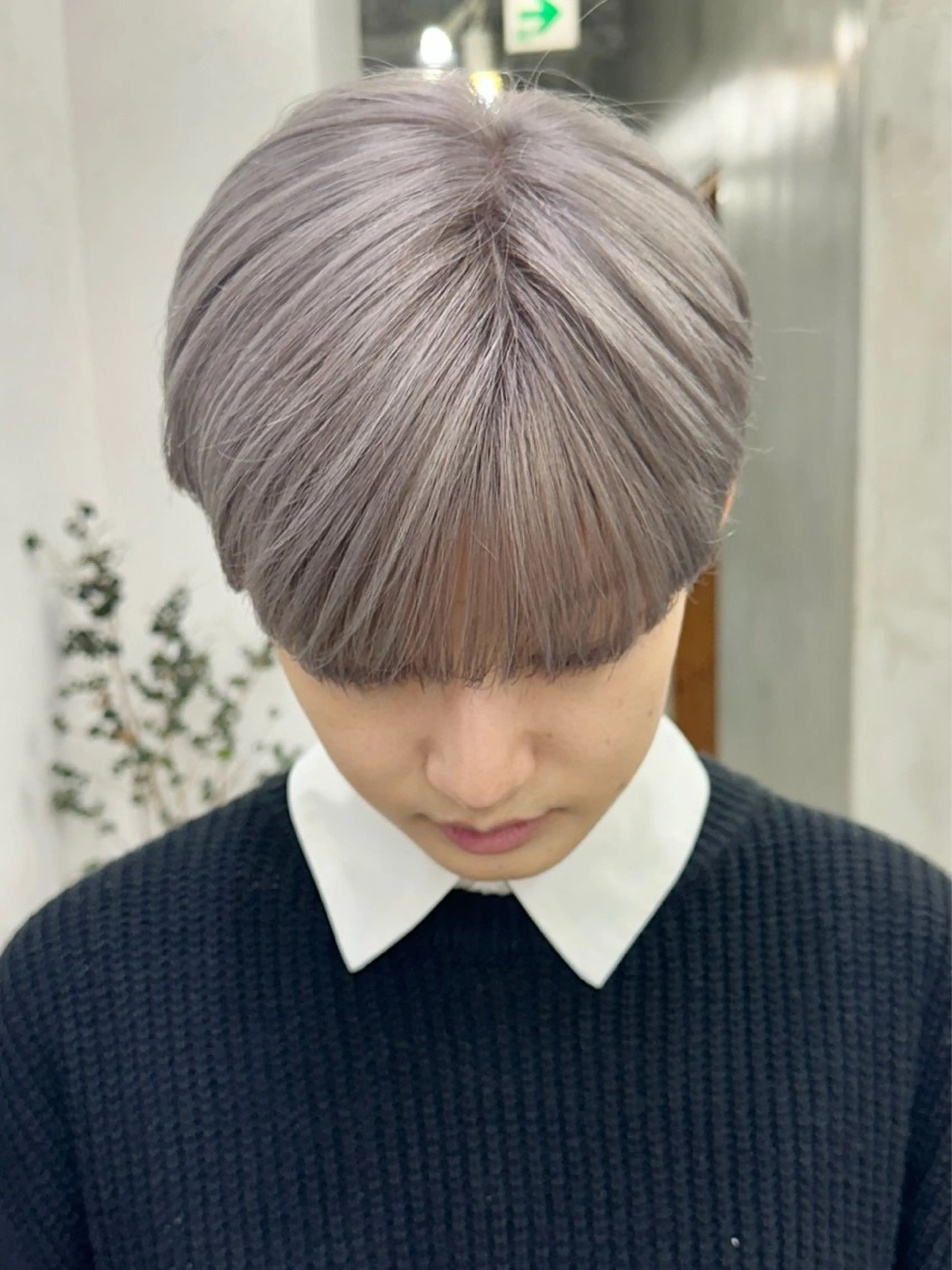 ショート カラー カット ヘアカラー トリートメント ブリーチダブルカラー 【koide】のヘアスタイル